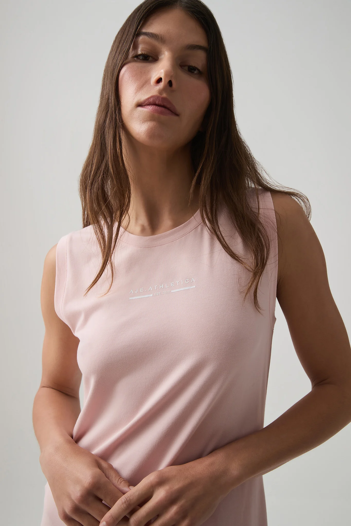 Split Hem Jersey Dress 816 - Image 3