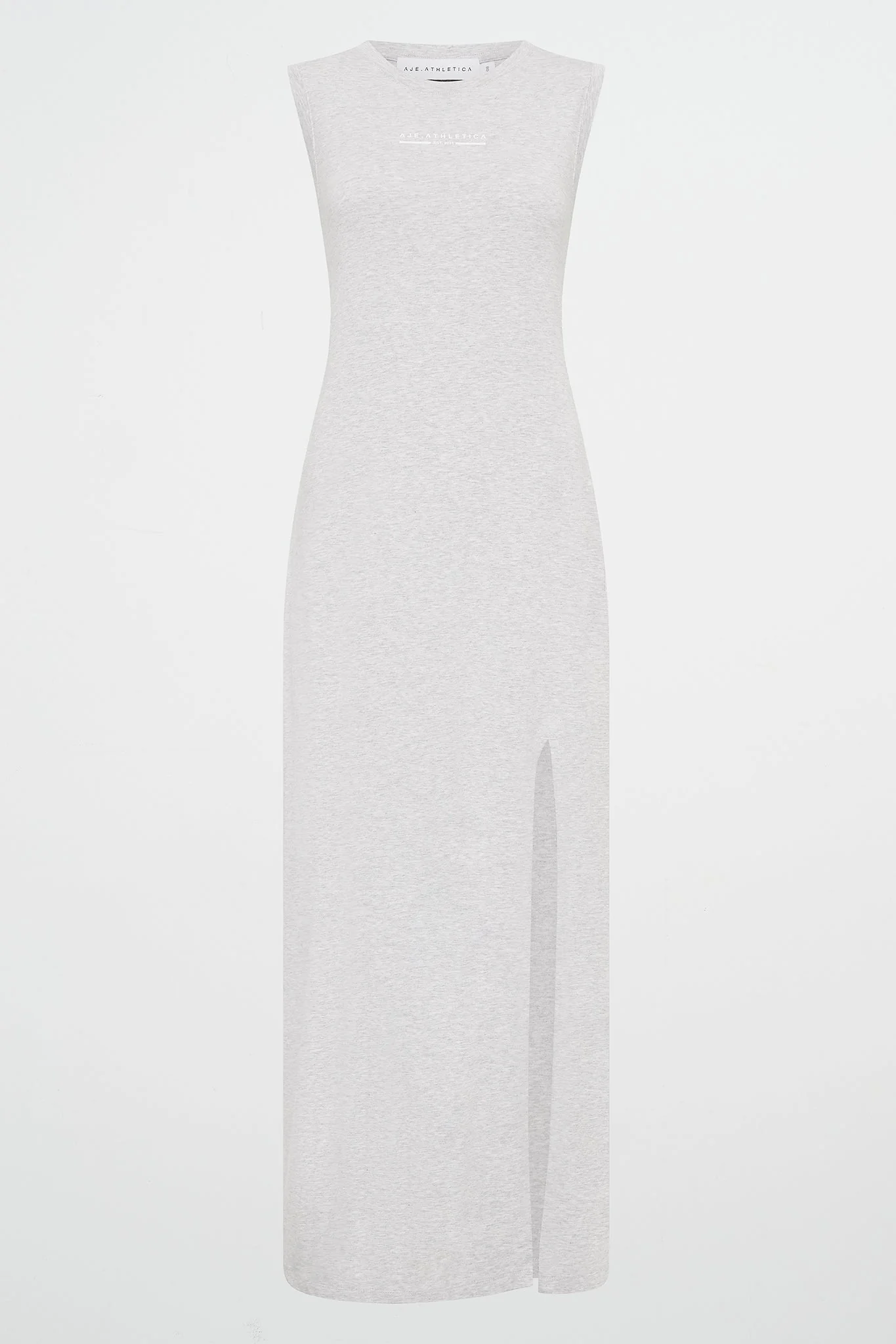 Split Hem Jersey Dress 816 - Image 2