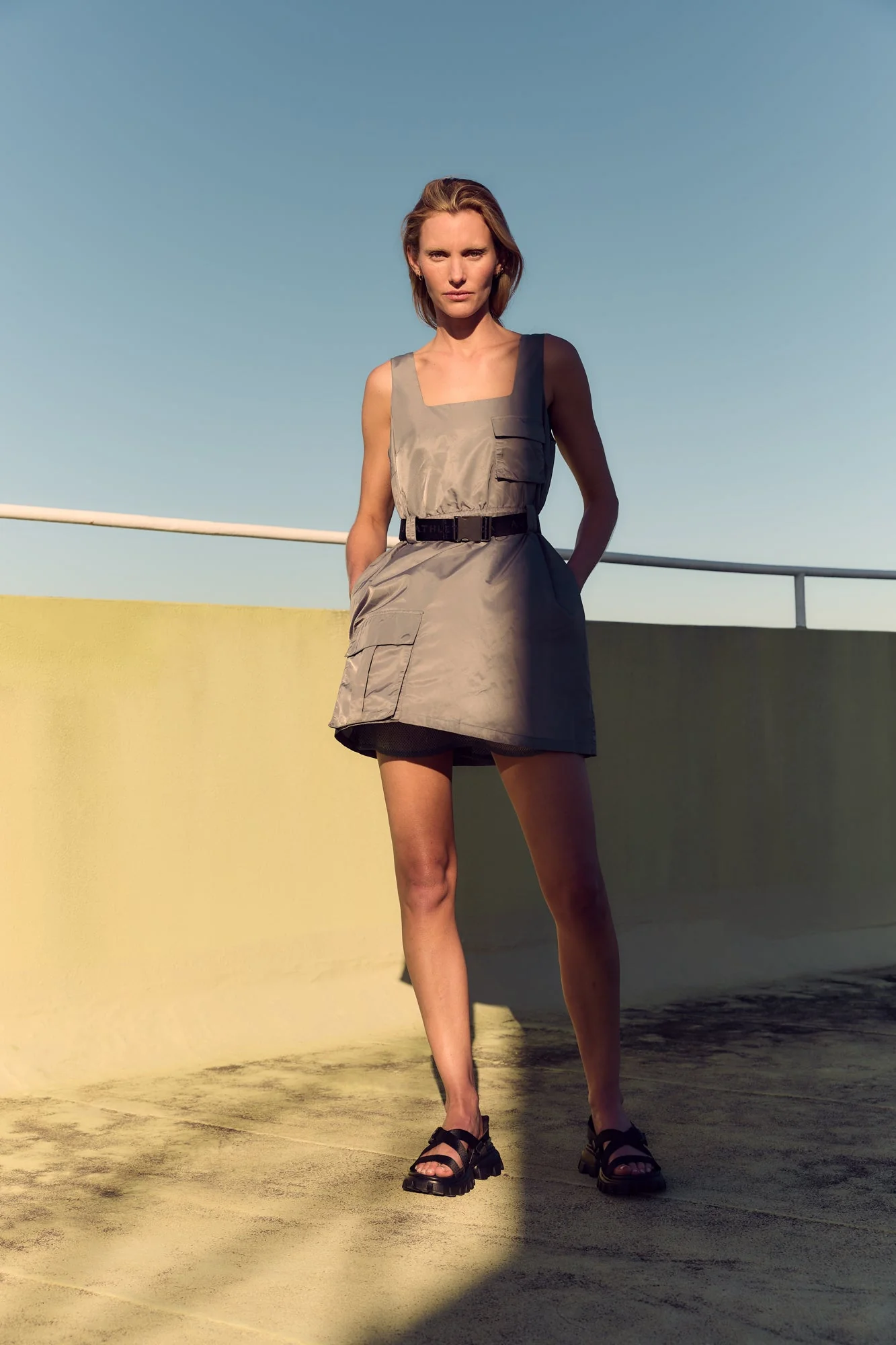 Spray Bubble Hem Dress 818 - Image 4