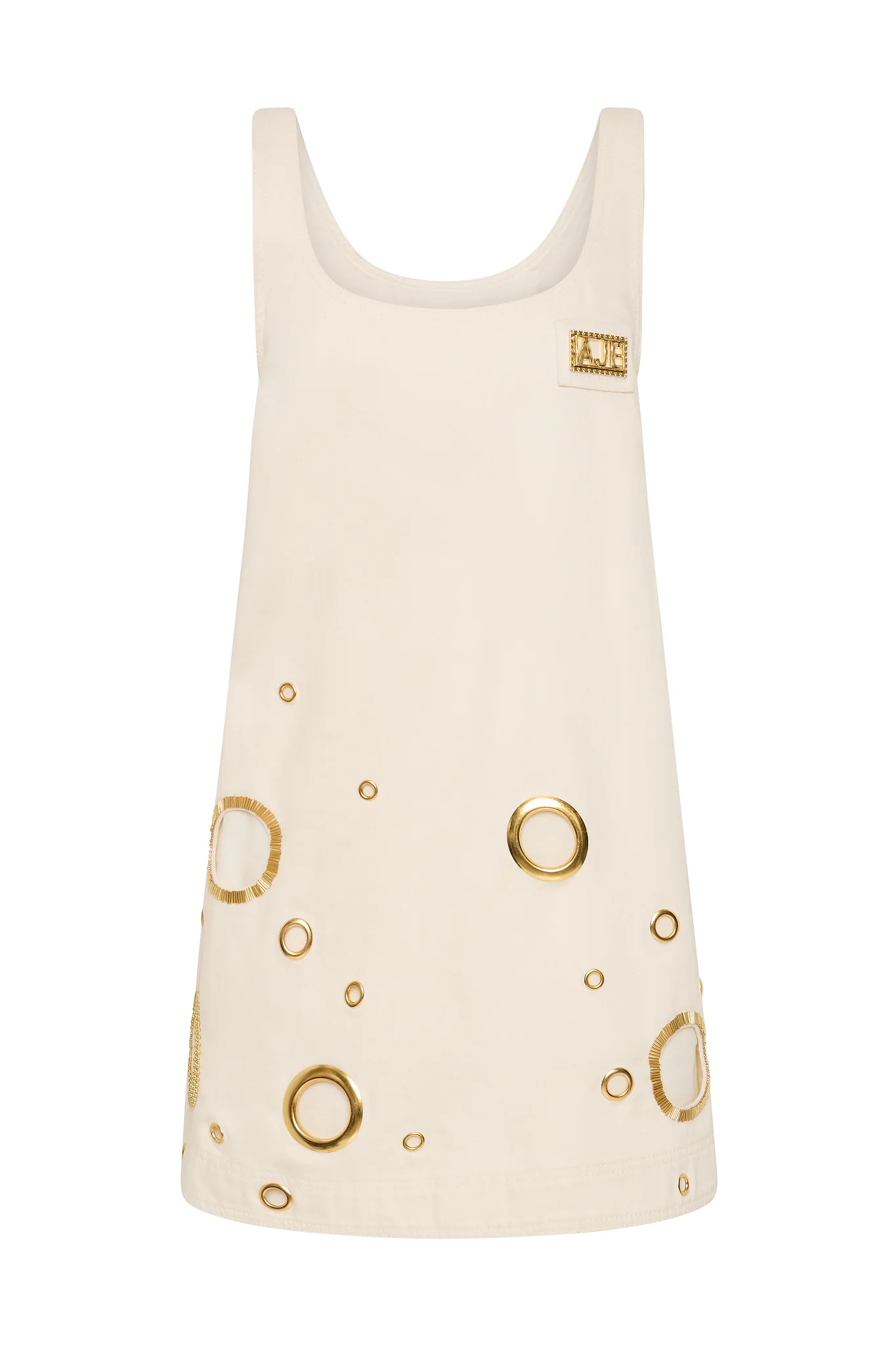 Stella Denim Mini Dress - Image 2