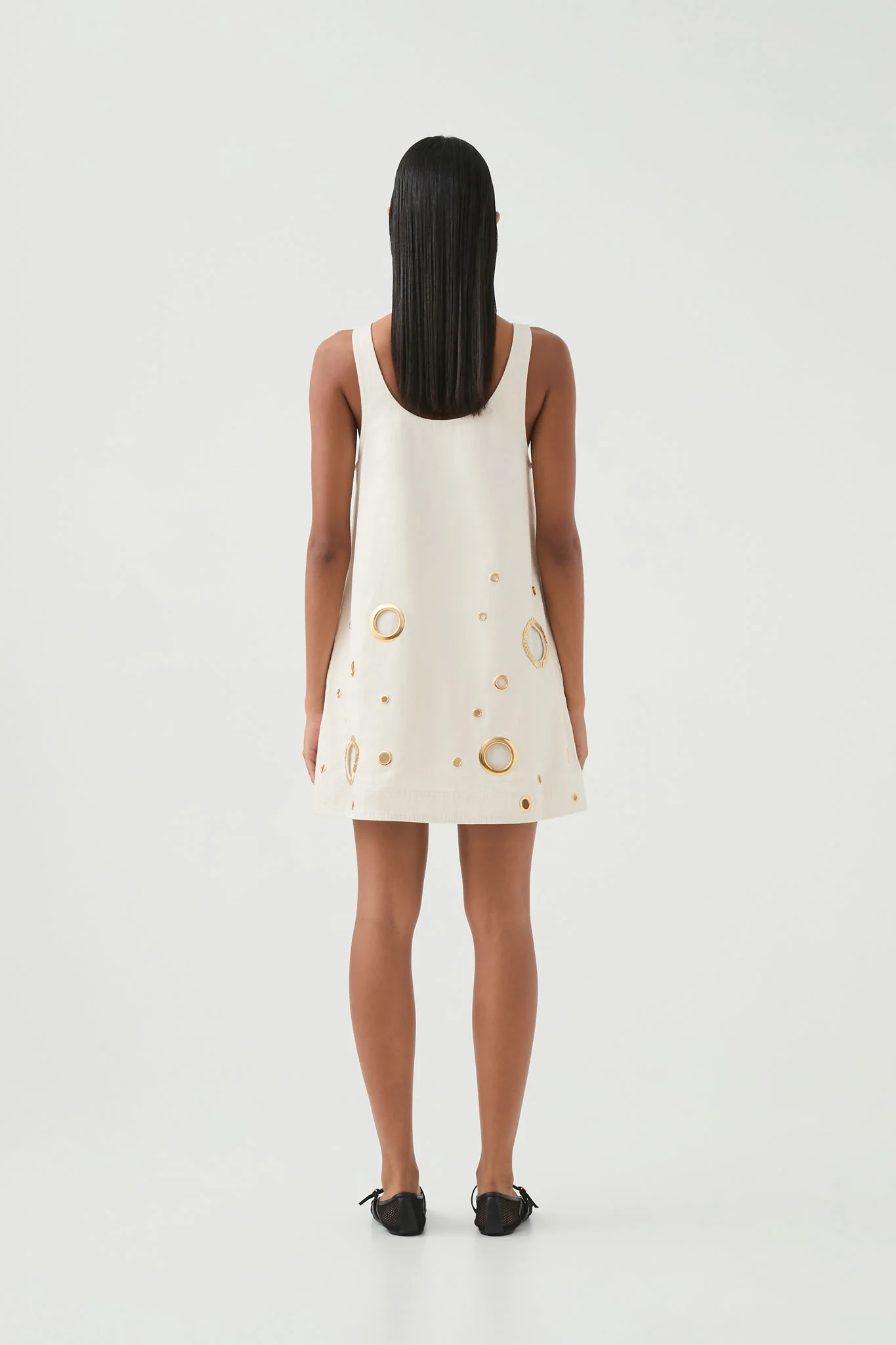 Stella Denim Mini Dress - Image 7