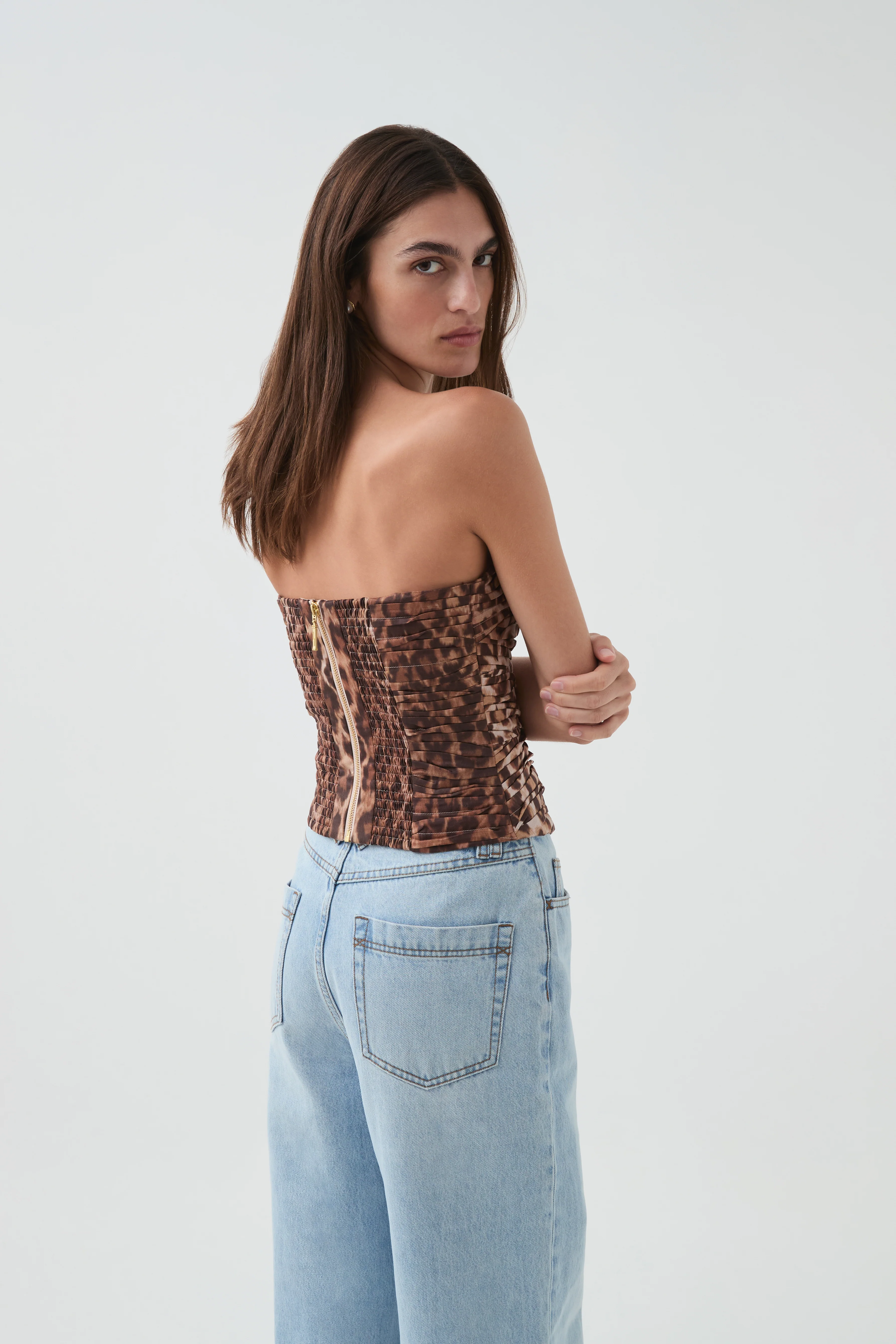 Sunbeam Ruched Bustier - Image 4