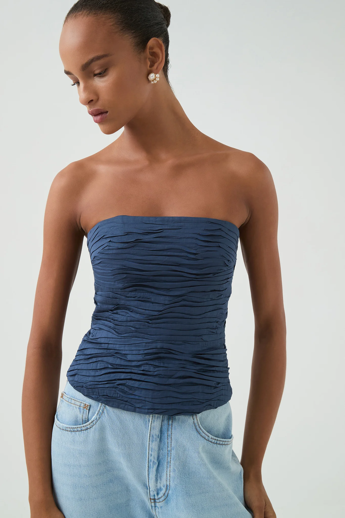 Sunbeam Ruched Bustier - Image 4