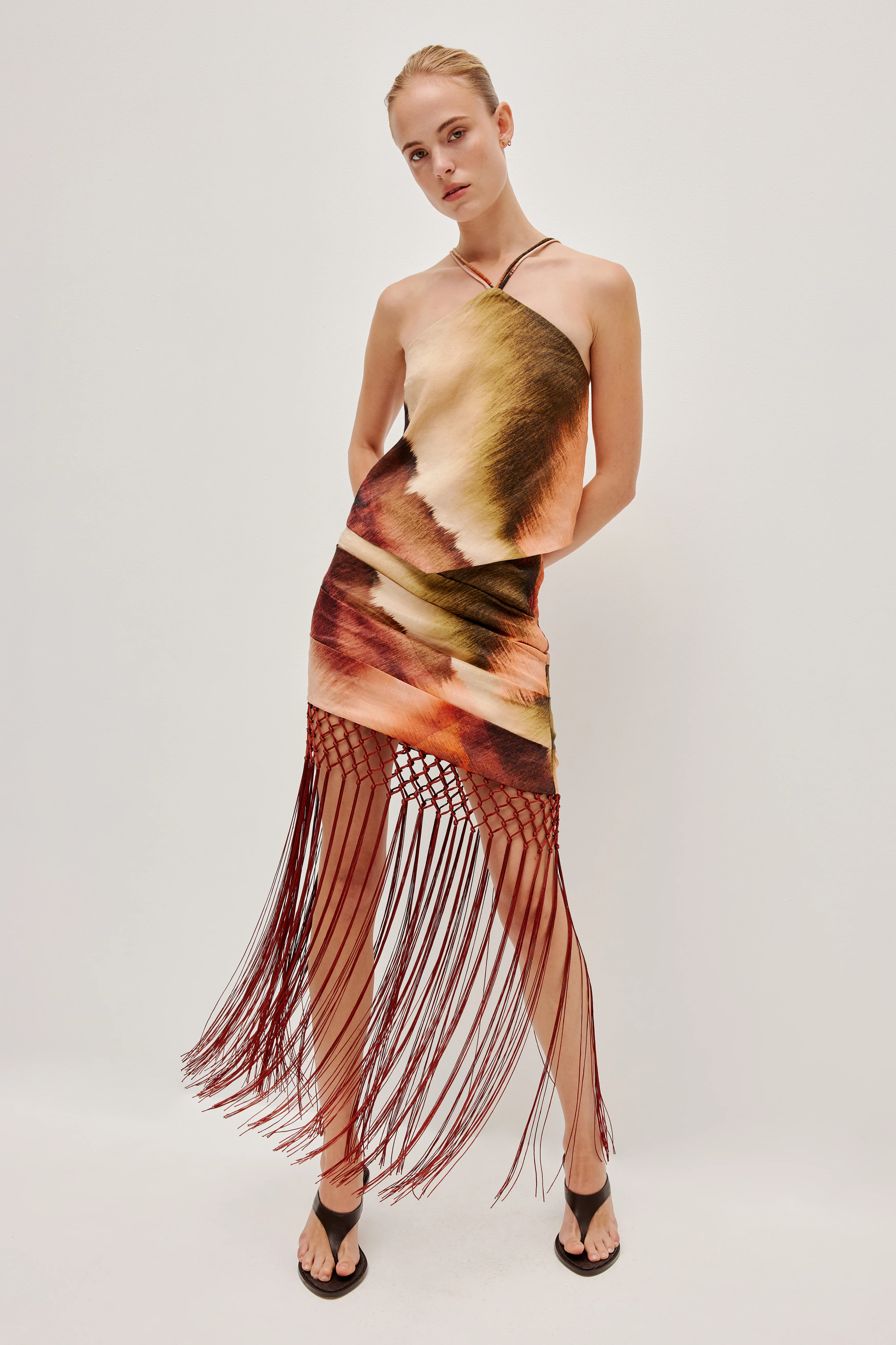 Talea Fringe Skirt