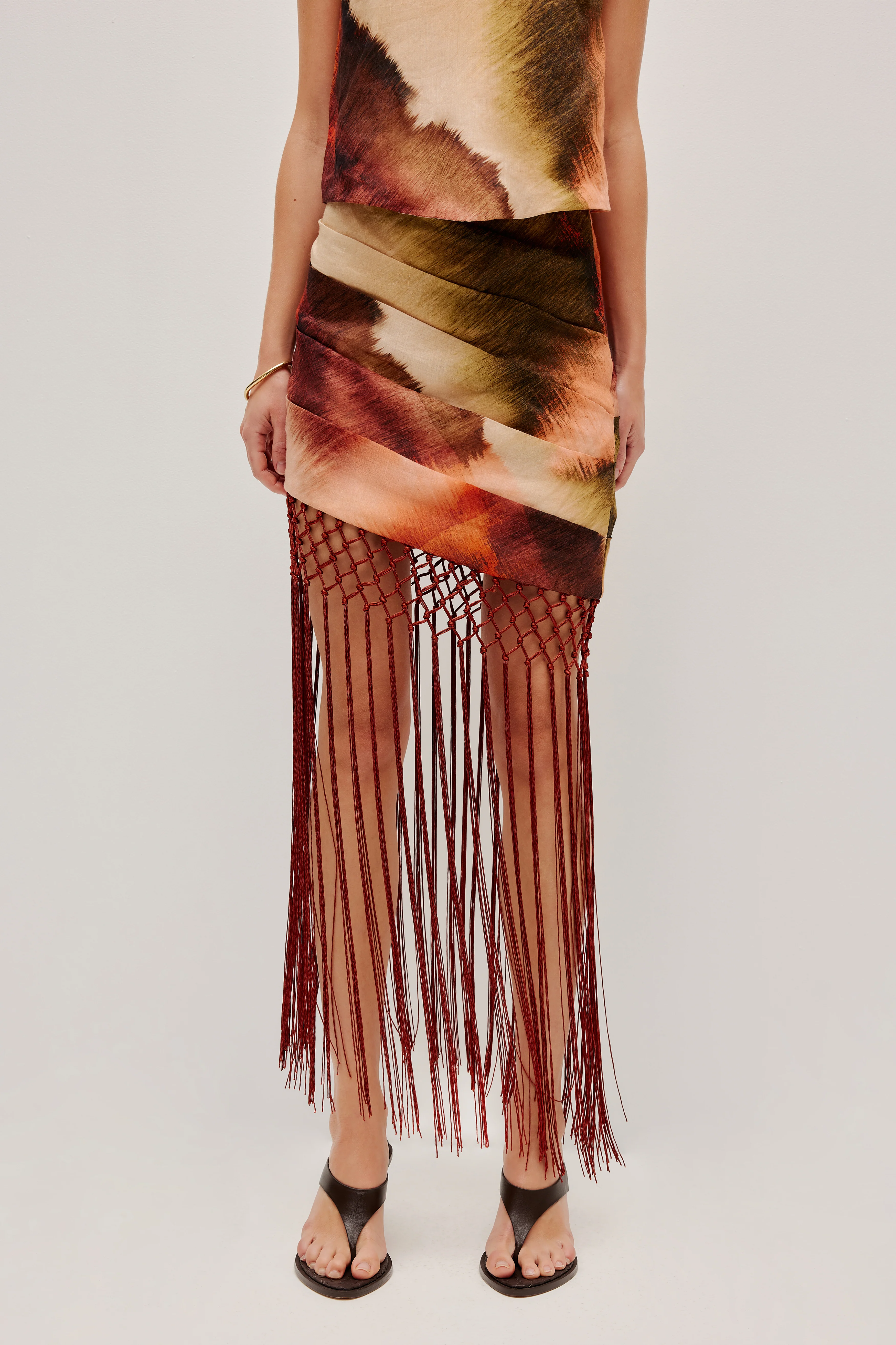 Talea Fringe Skirt - Image 4