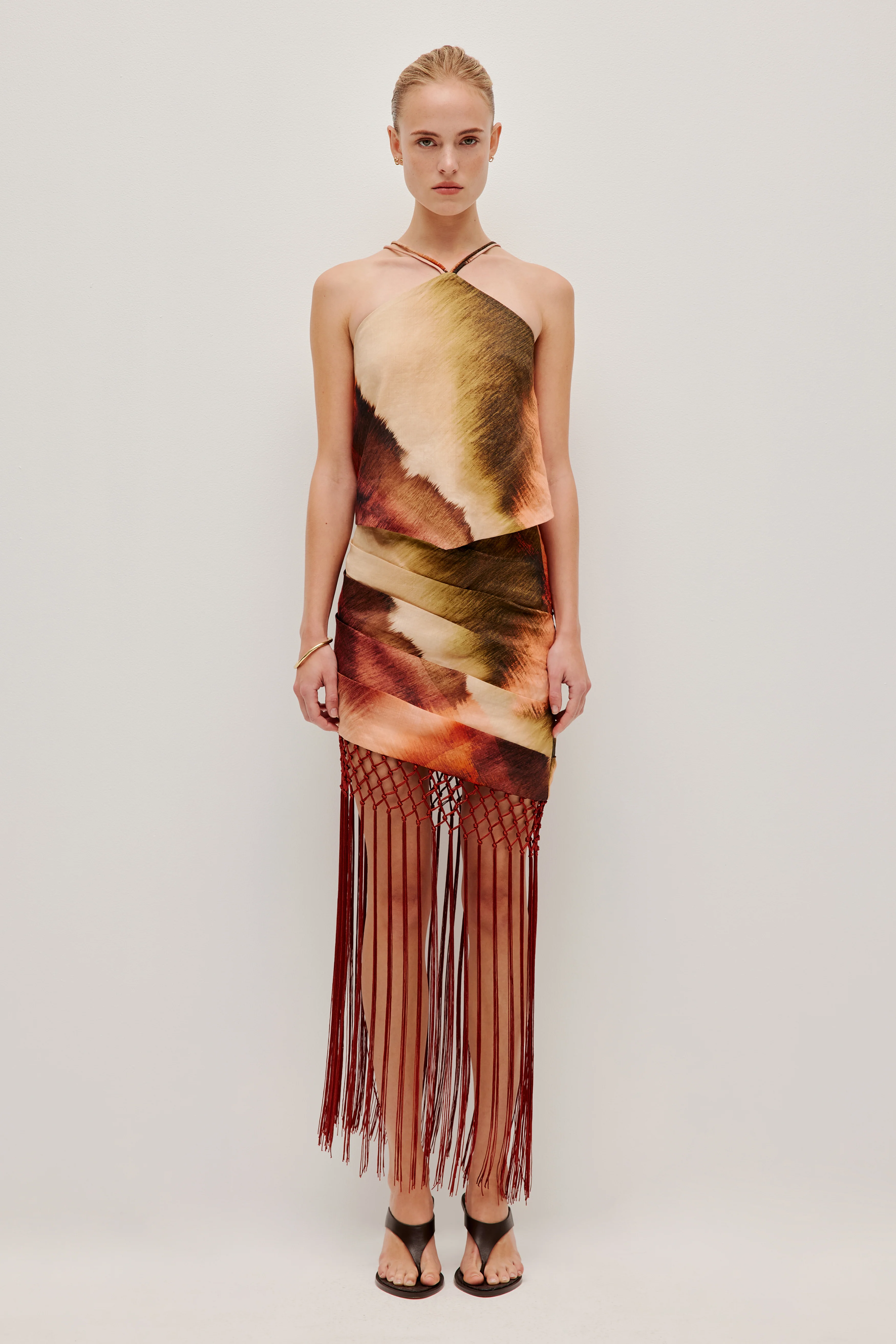 Talea Fringe Skirt - Image 6