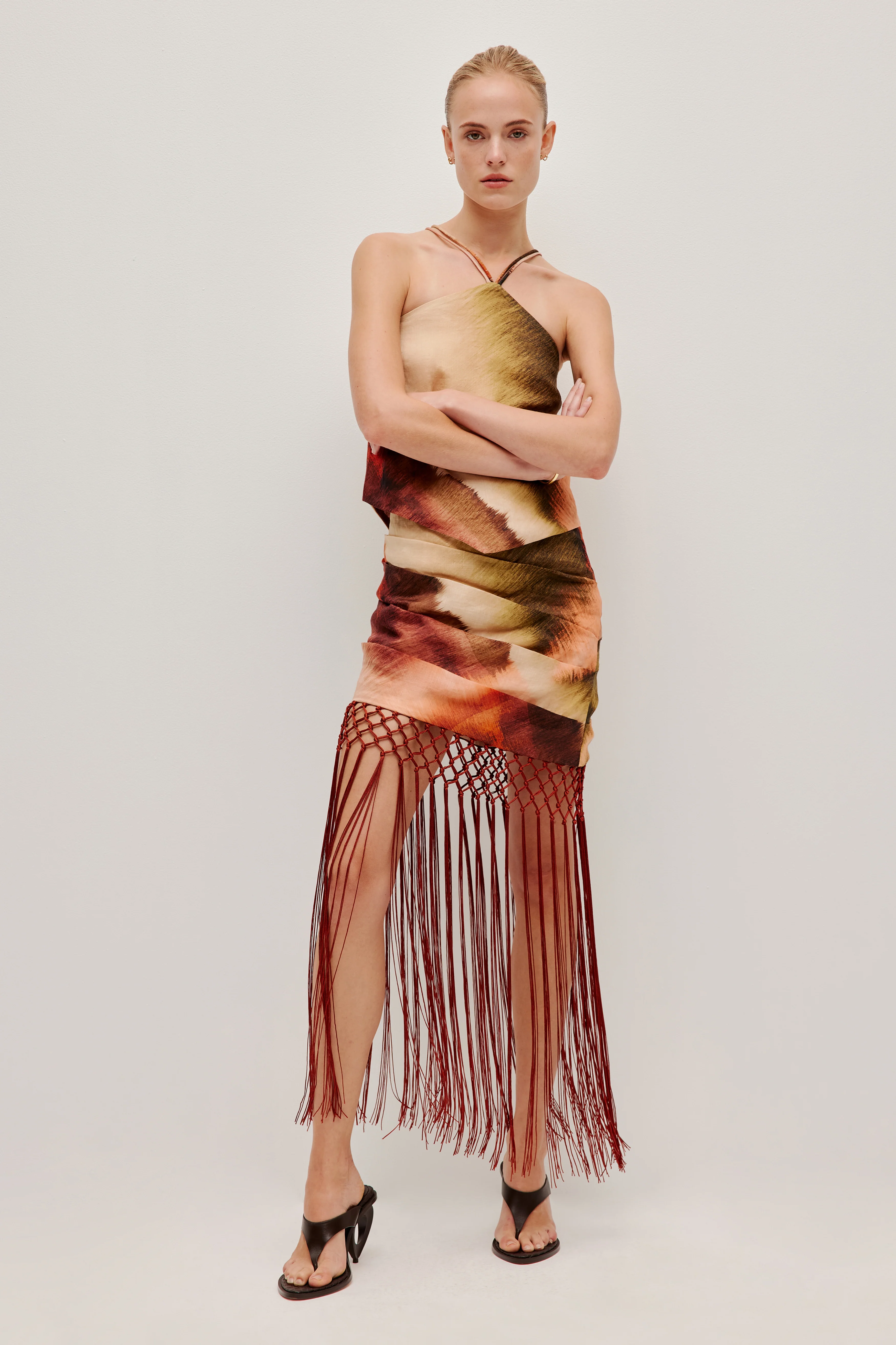 Talea Fringe Skirt - Image 7