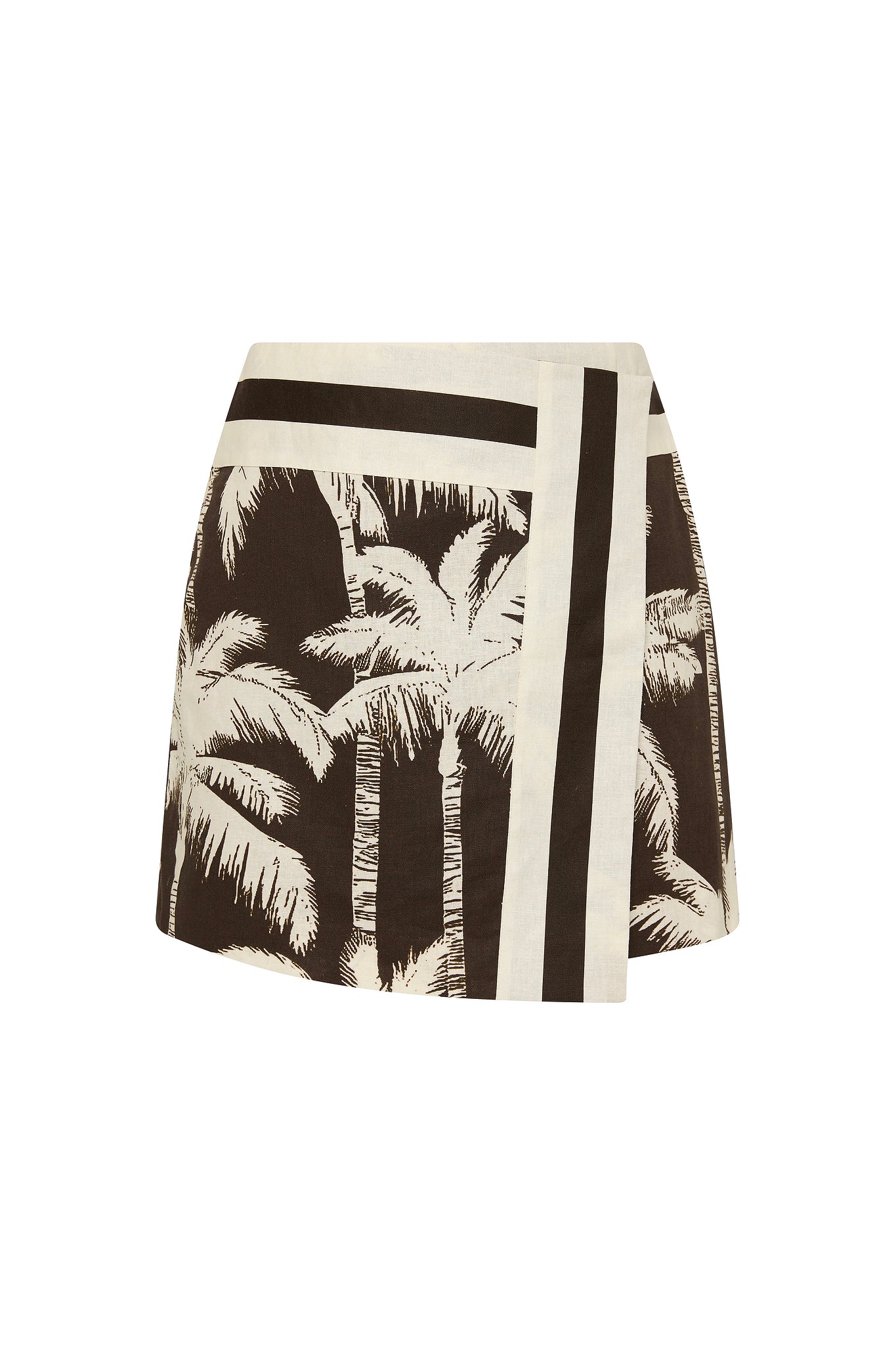 Tansia Wrap Mini Skirt - Image 2