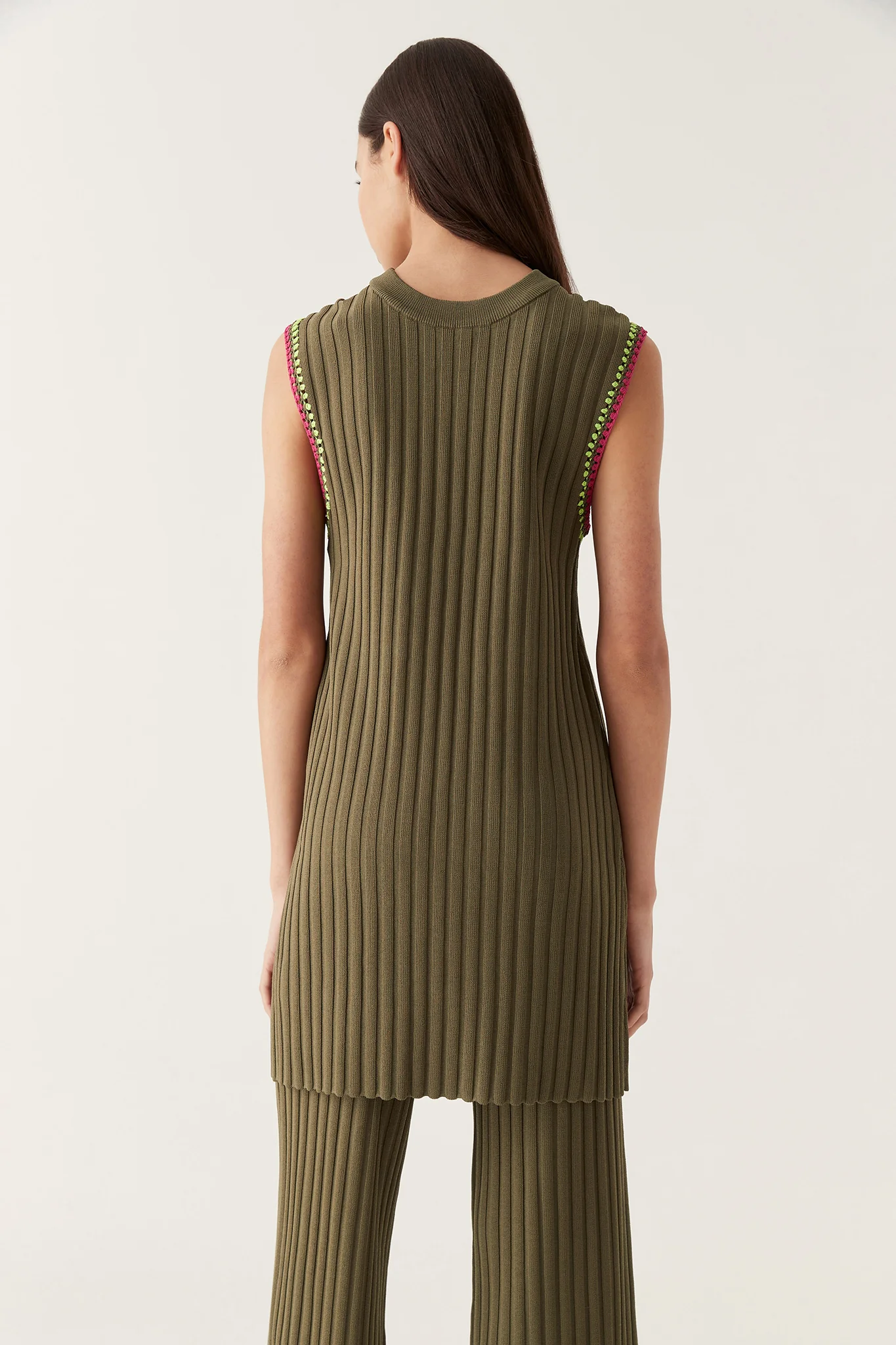 Tazia Crochet Edge Mini Dress - Image 7