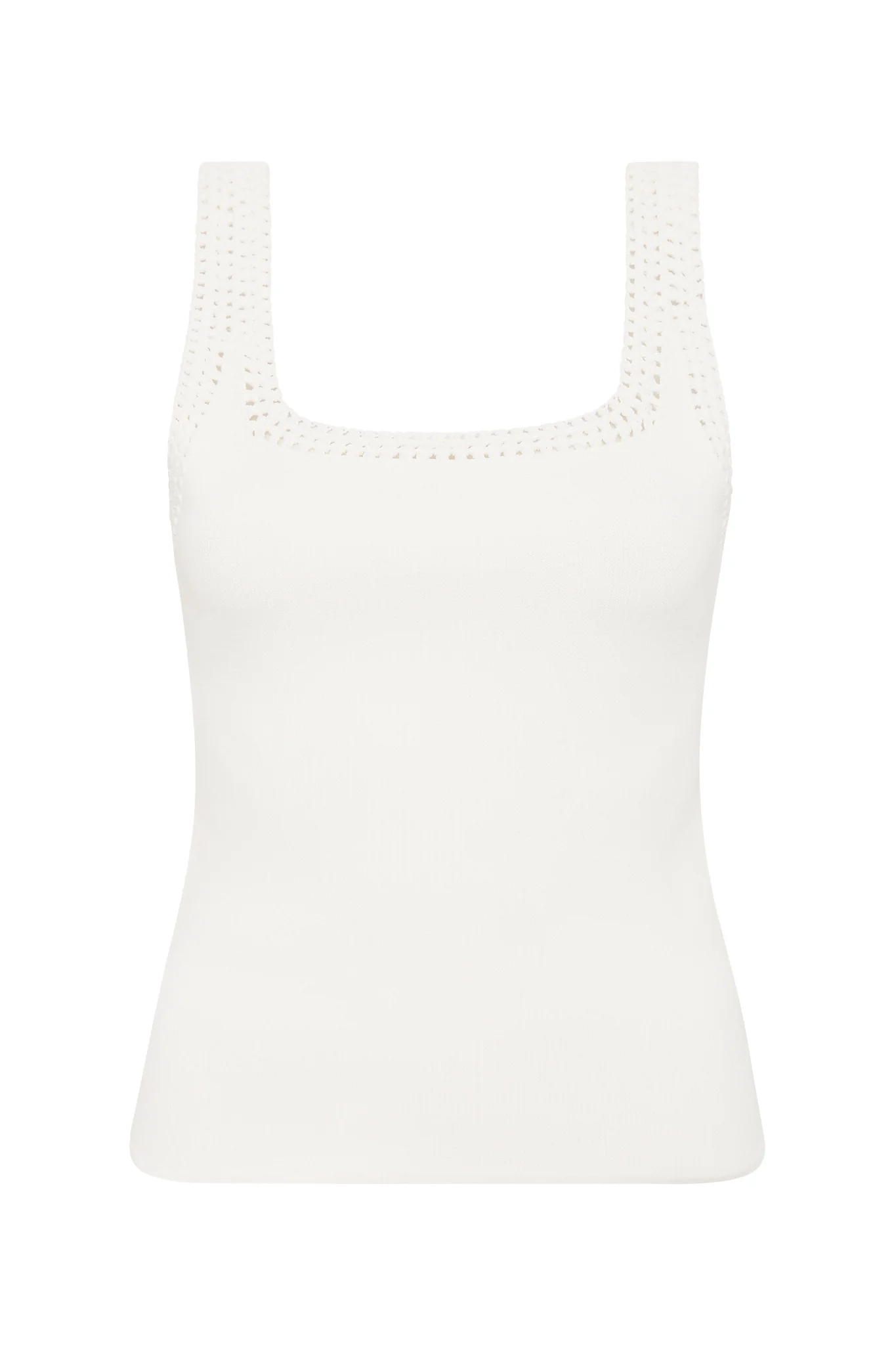 Tazia Crocheted Edge Tank - Image 2