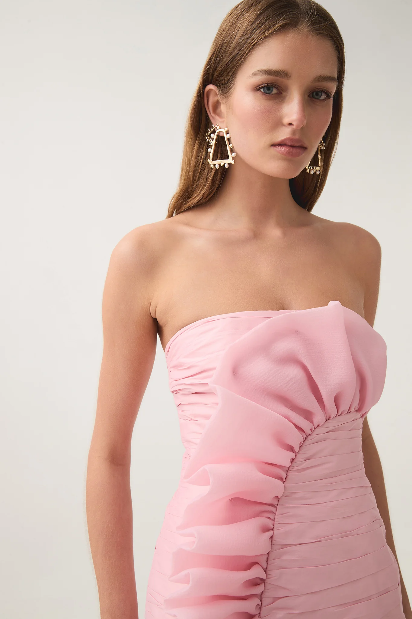 Telma Ruffle Mini Dress - Image 4