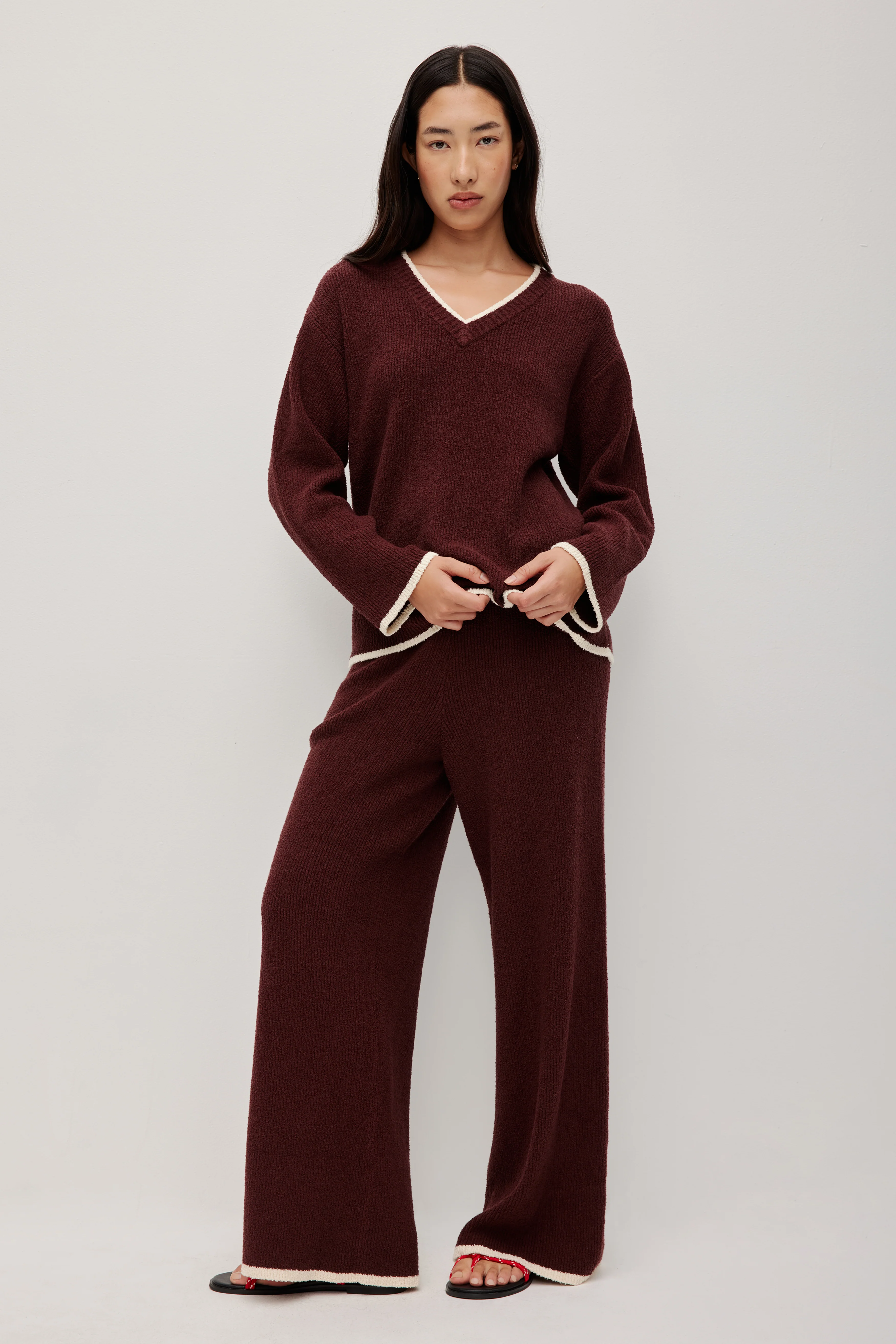 Textured Knit Pant - Image 9