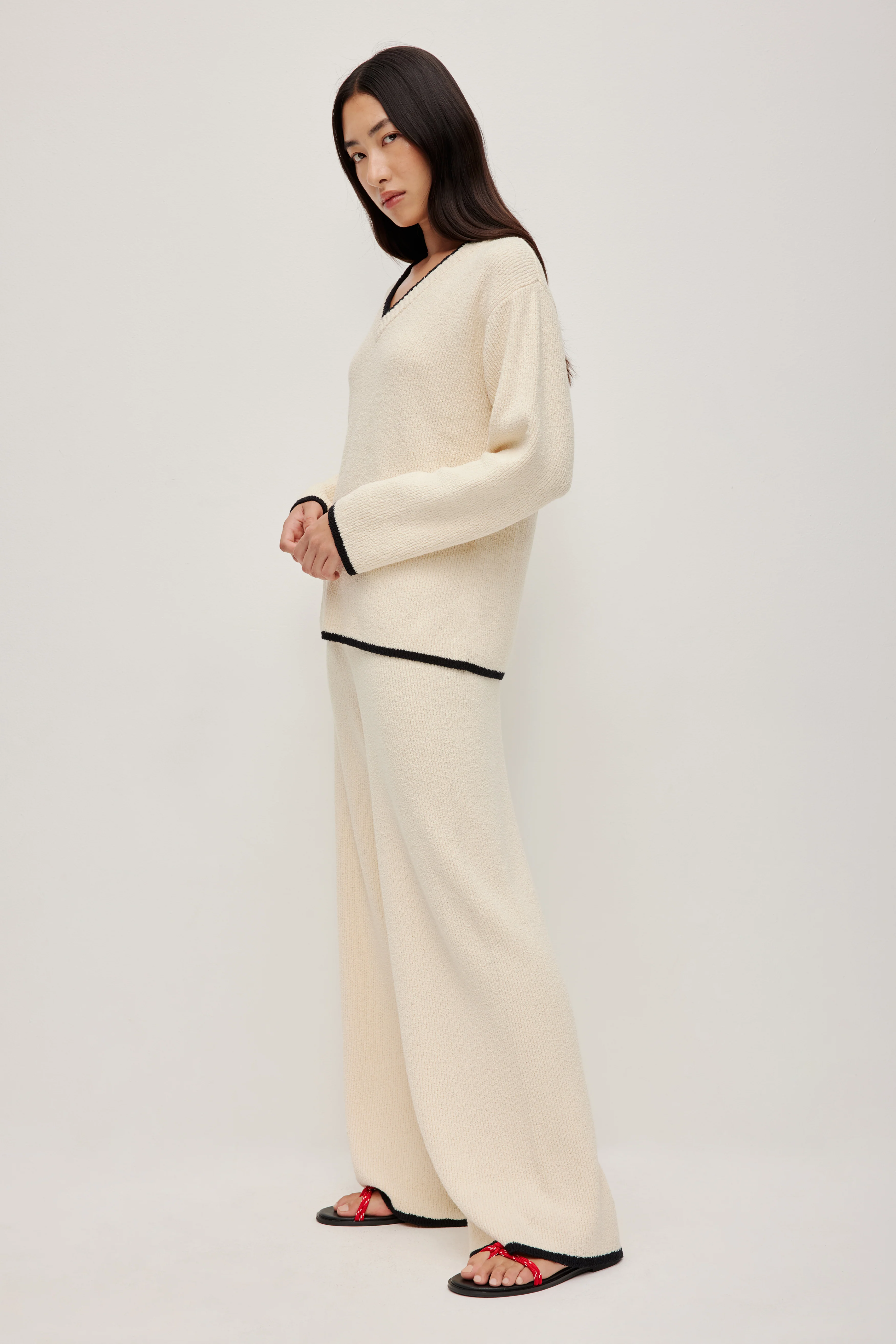 Textured Knit Pant - Image 5