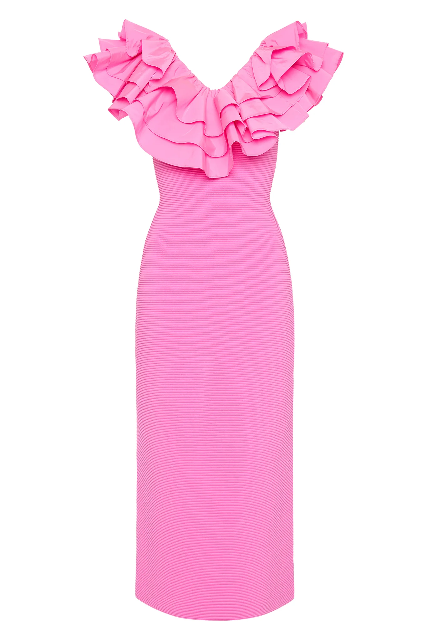 Transcendent Ruffle Midi Dress - Image 2