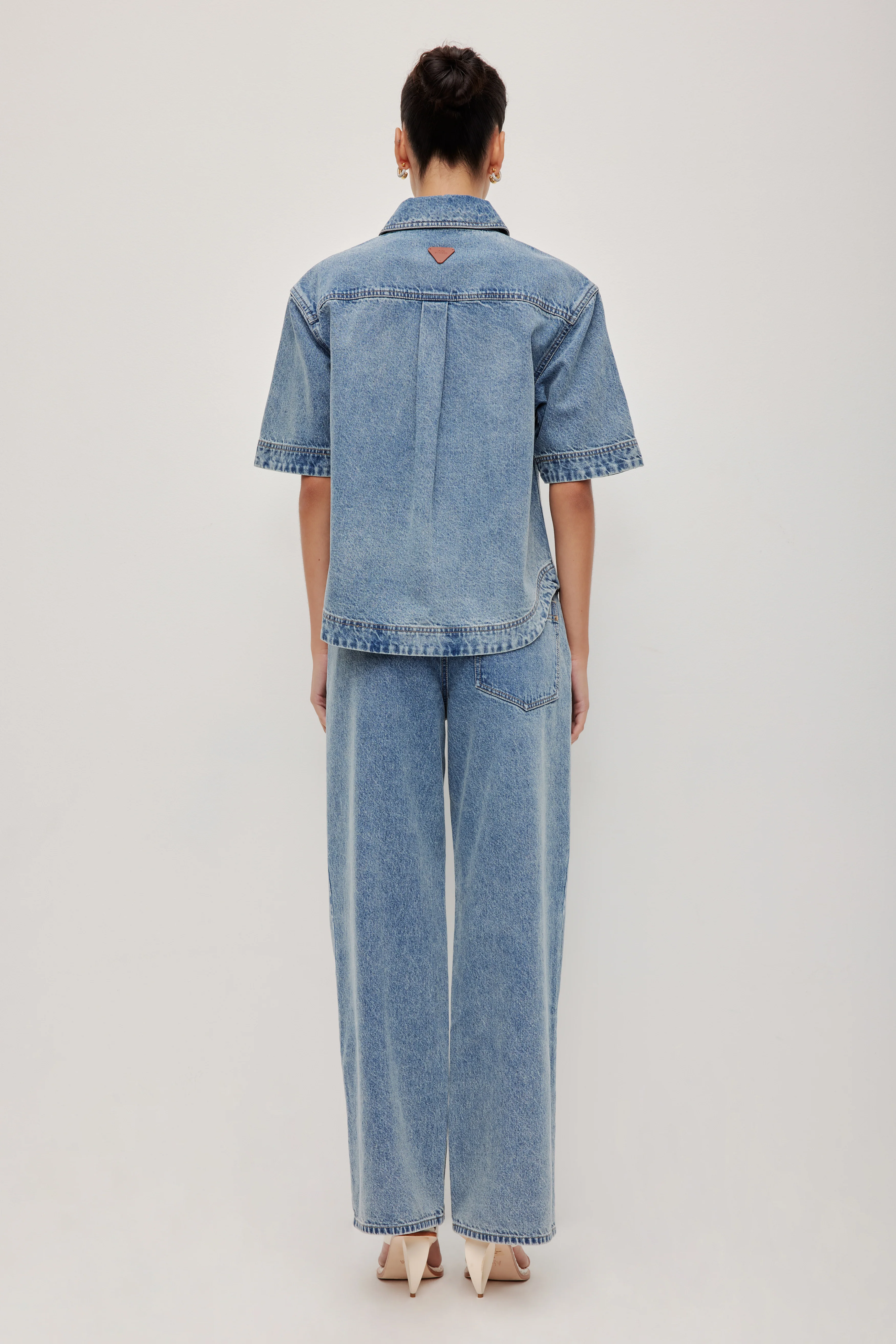 Tully Denim Short Sleeve Shirt - Image 7