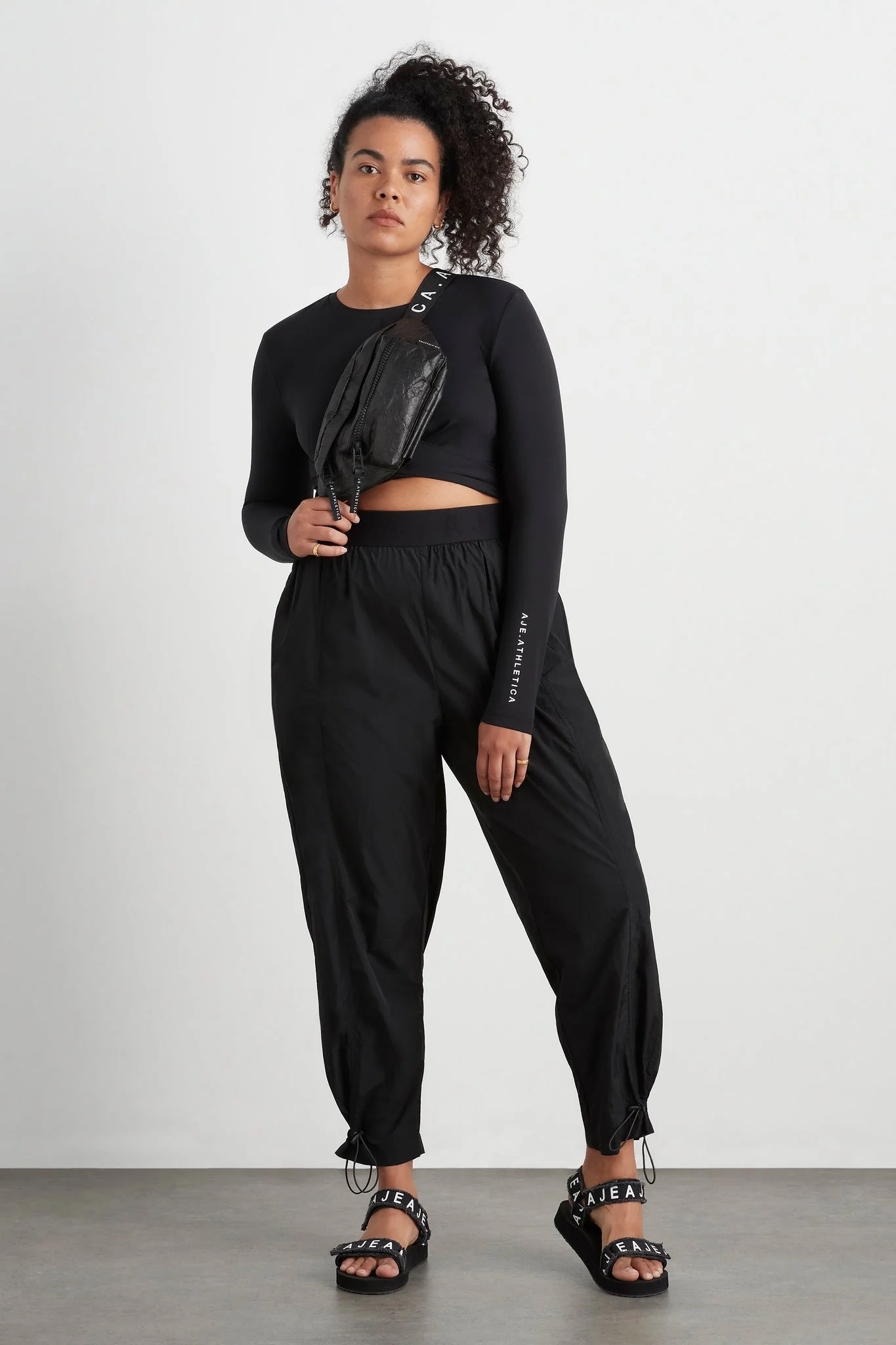 Twist Front Long Sleeve Crop Top 328 - Image 15