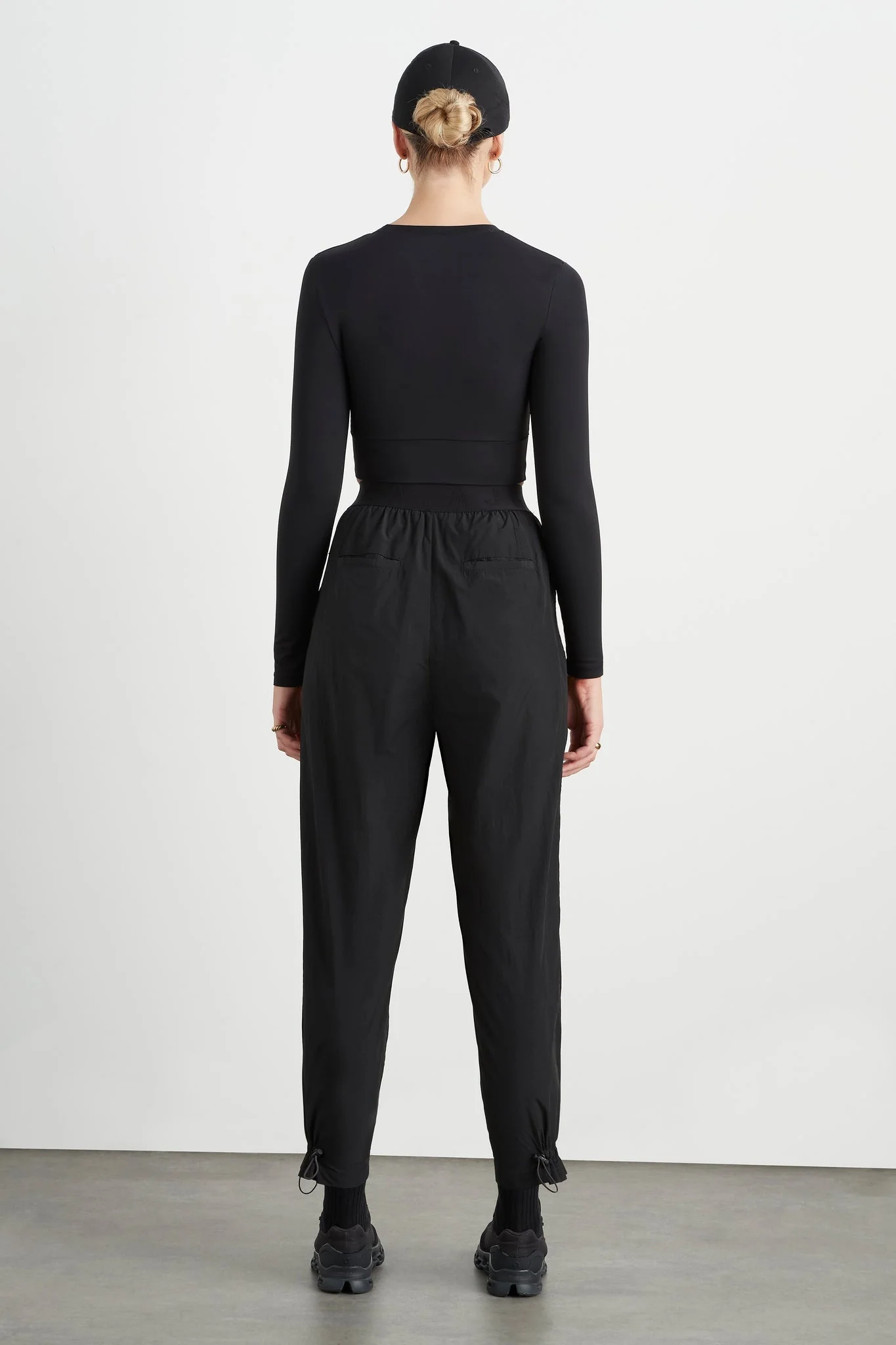 Twist Front Long Sleeve Crop Top 328 - Image 6