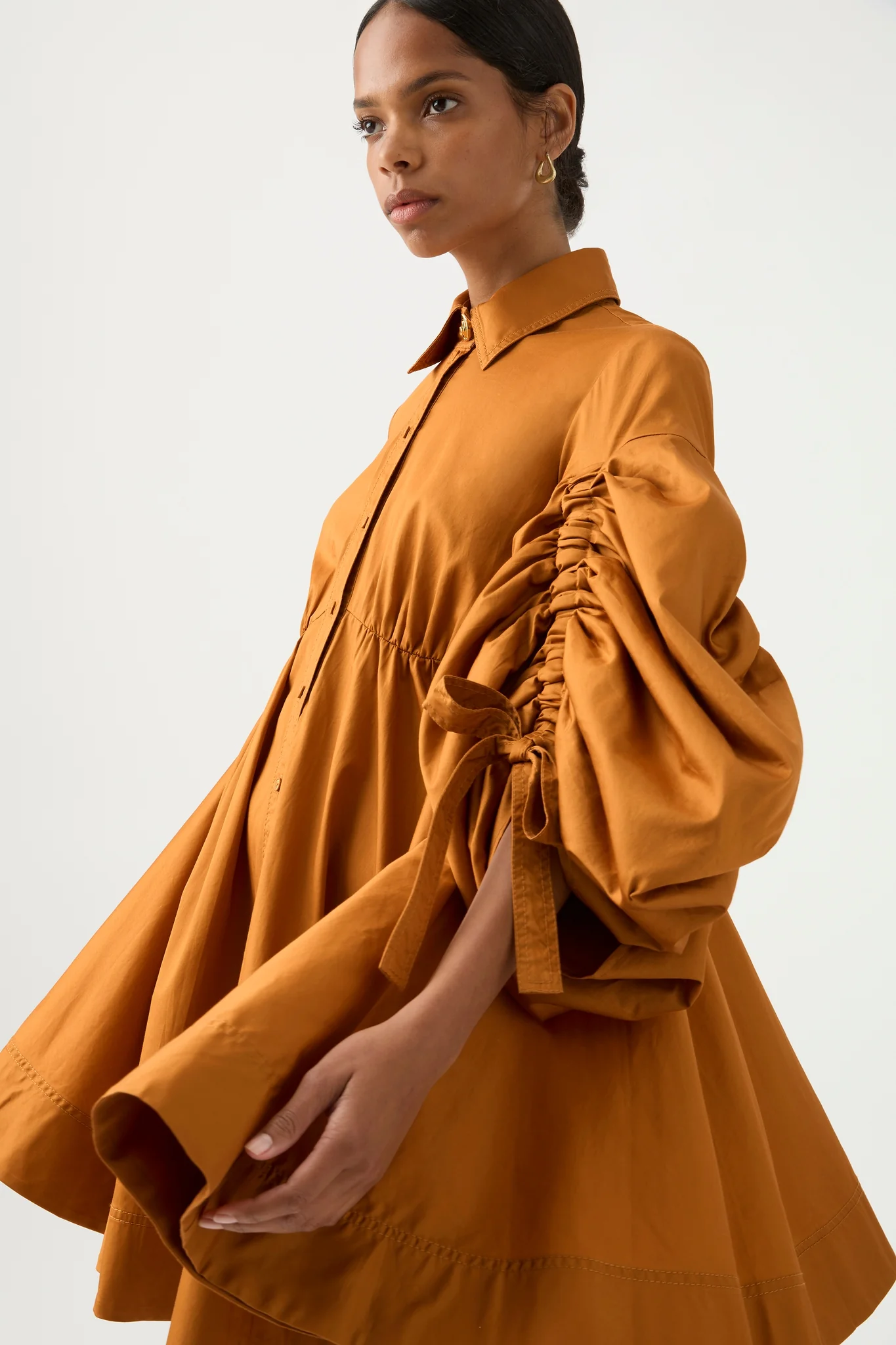 Utopia Drawstring Mini Dress - Image 4