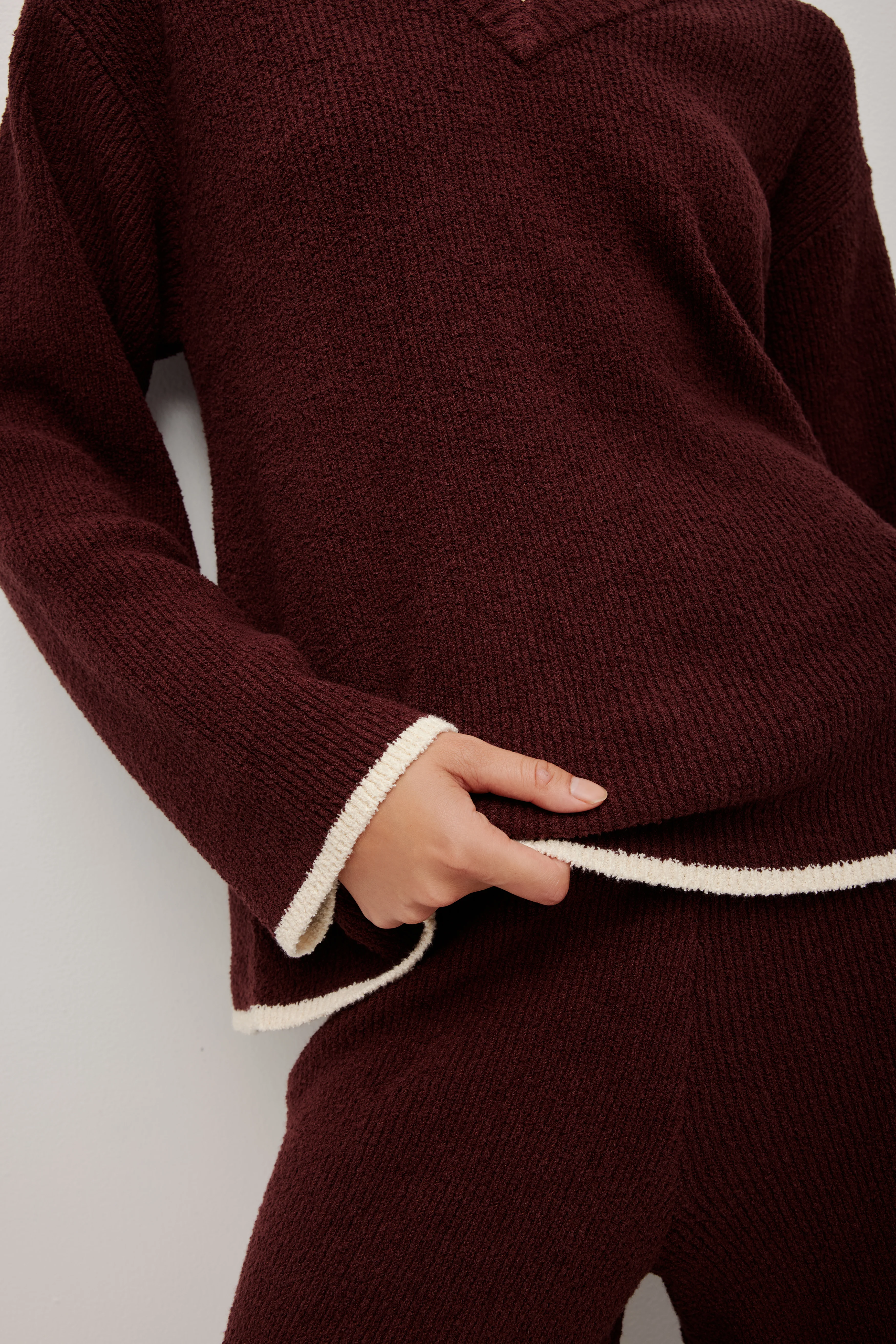 V-Neck Knit Jumper - Image 4