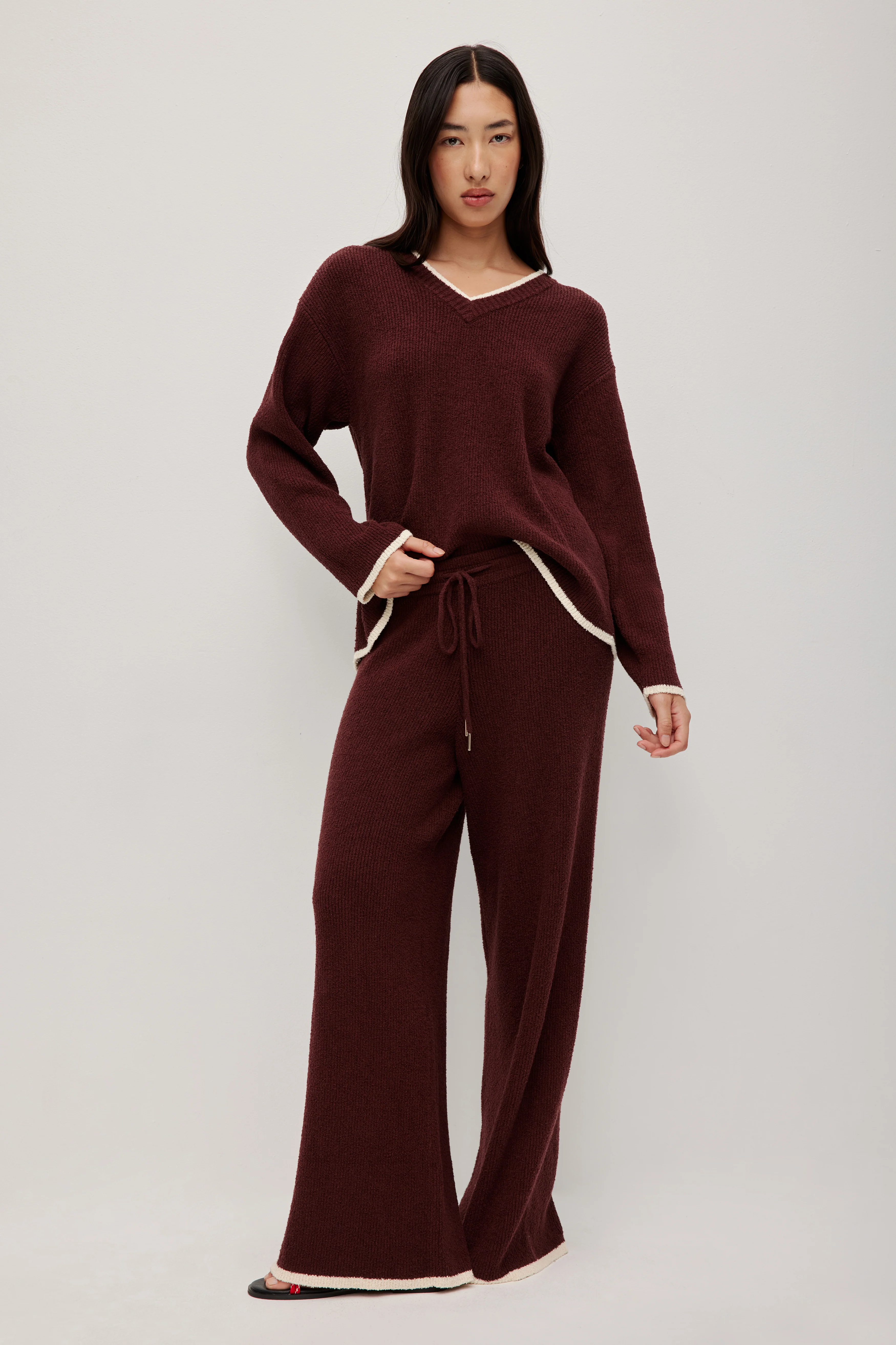 V-Neck Knit Jumper - Image 5