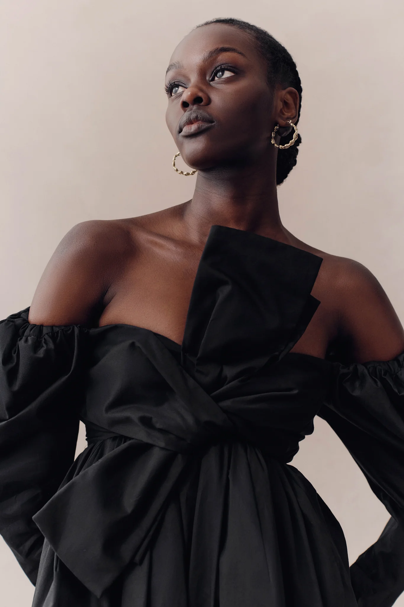 Valentina Bow Midi Dress - Image 7