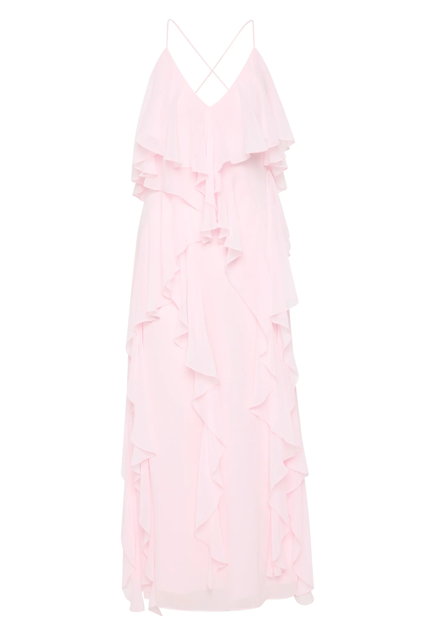 Valentine Frill Maxi Dress - Image 2
