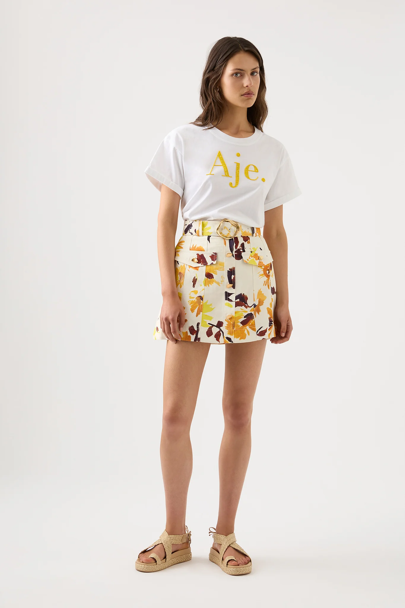 Valerie Utility Mini Skirt - Image 3