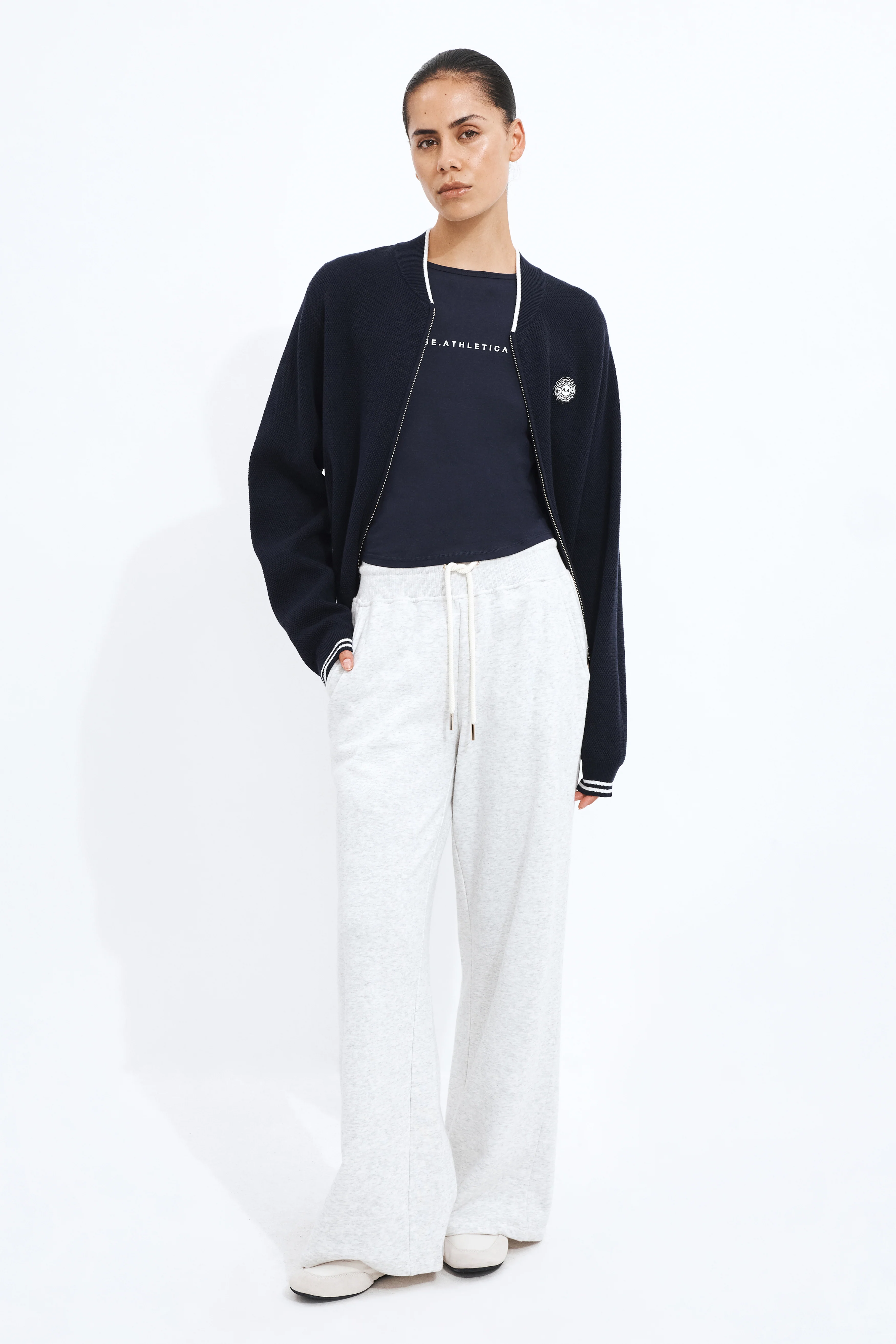 Varsity Knit Jacket - Image 3