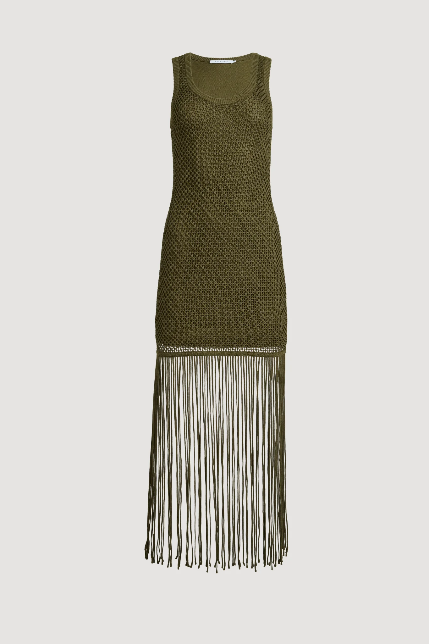 Velra Fringe Knit Dress - Image 2