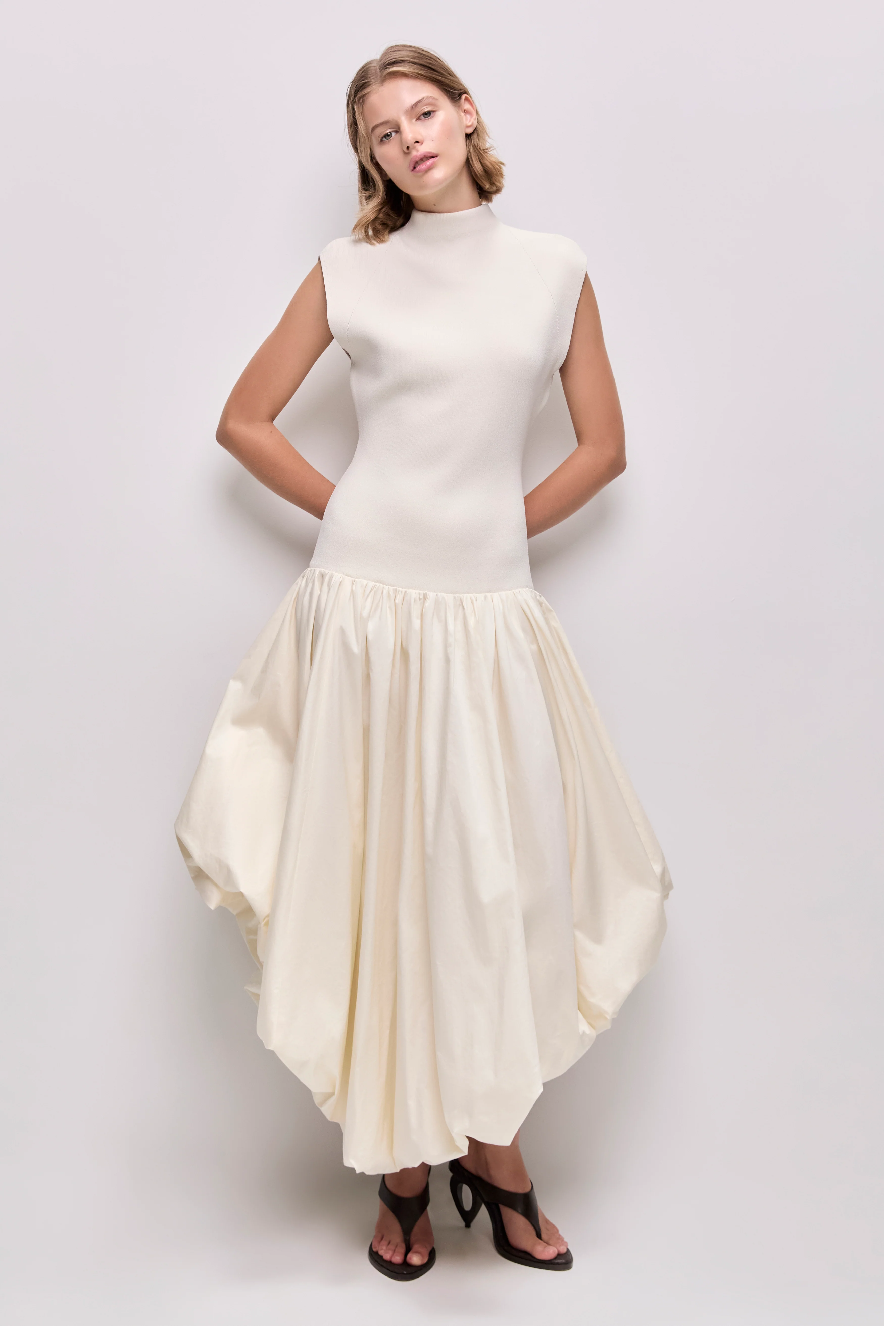 Venetia Knit Midi Dress - Image 3