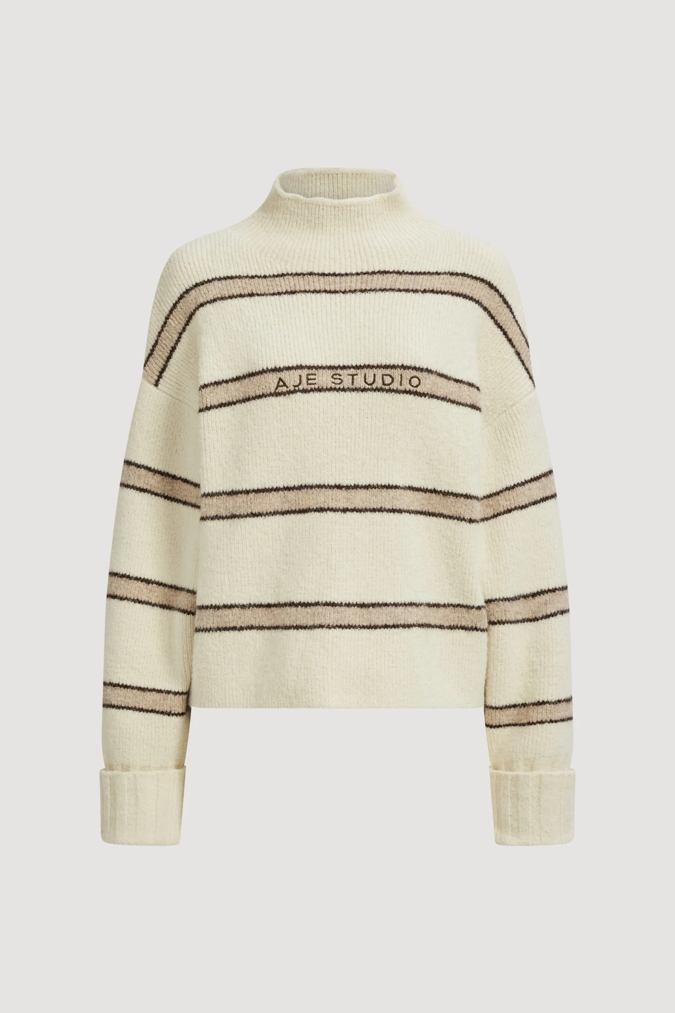 Violet Stripe Jumper - Image 2