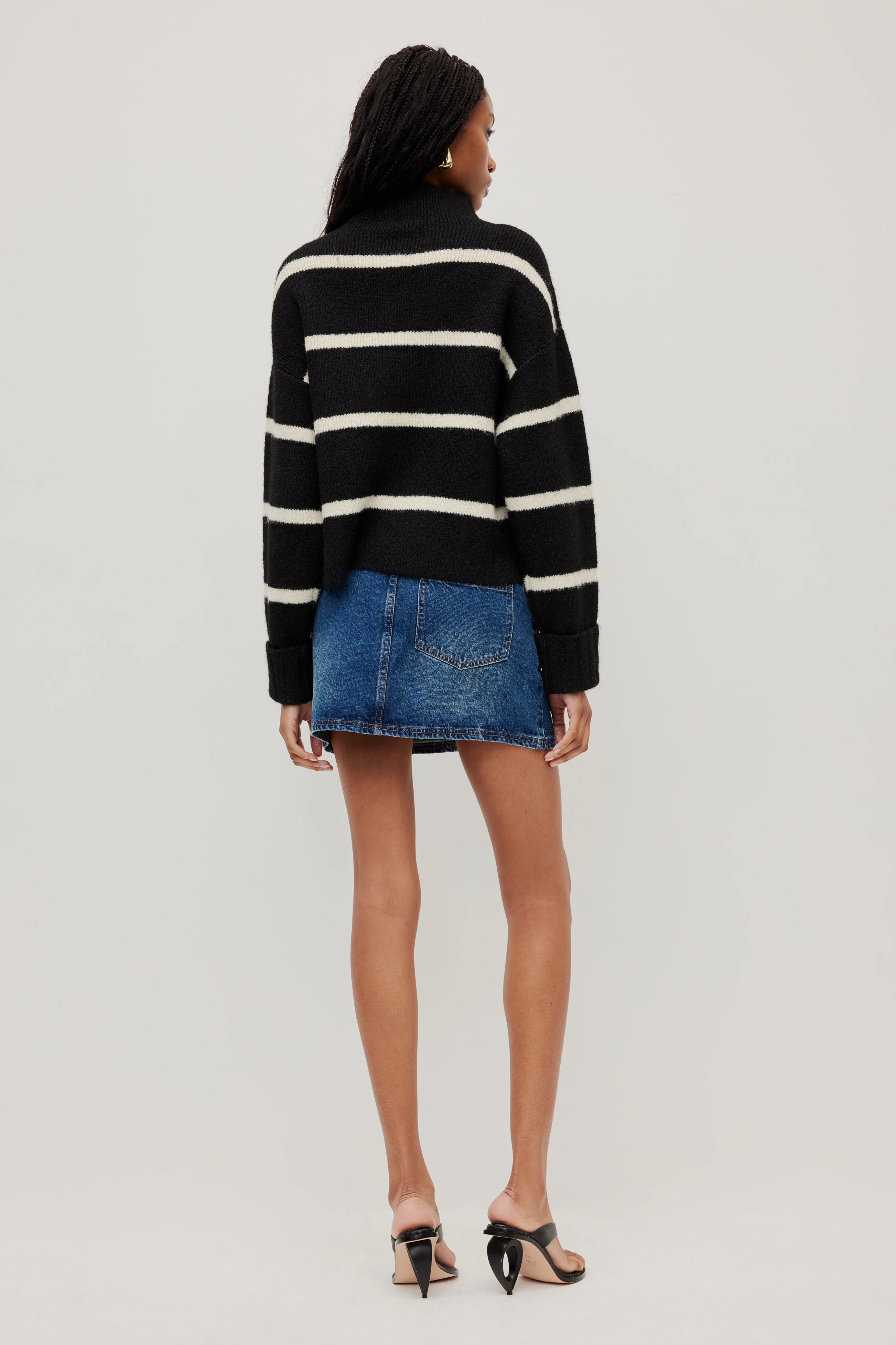 Violet Stripe Jumper - Image 6