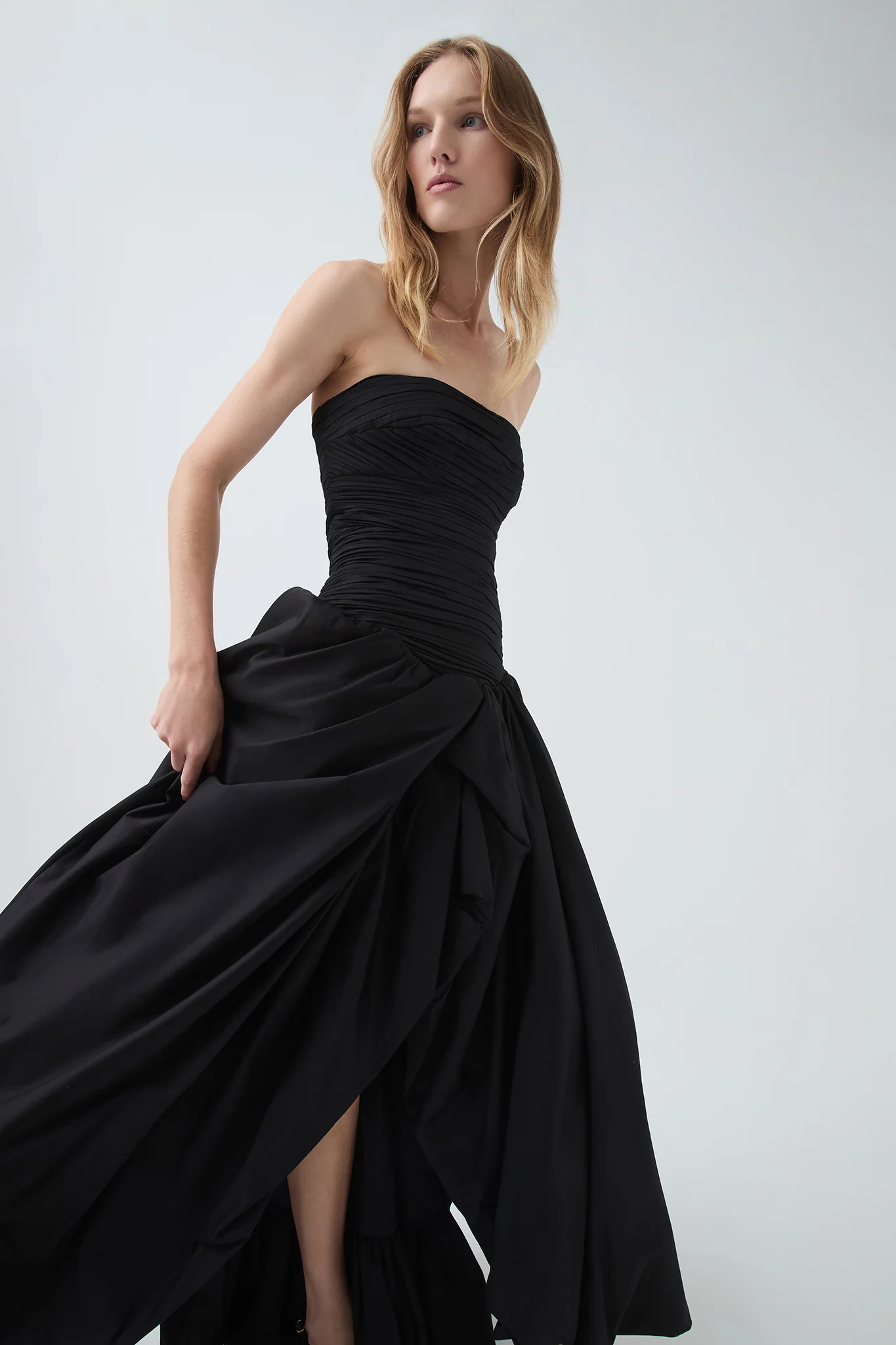Violette Bubble Hem Maxi Drs - Image 6