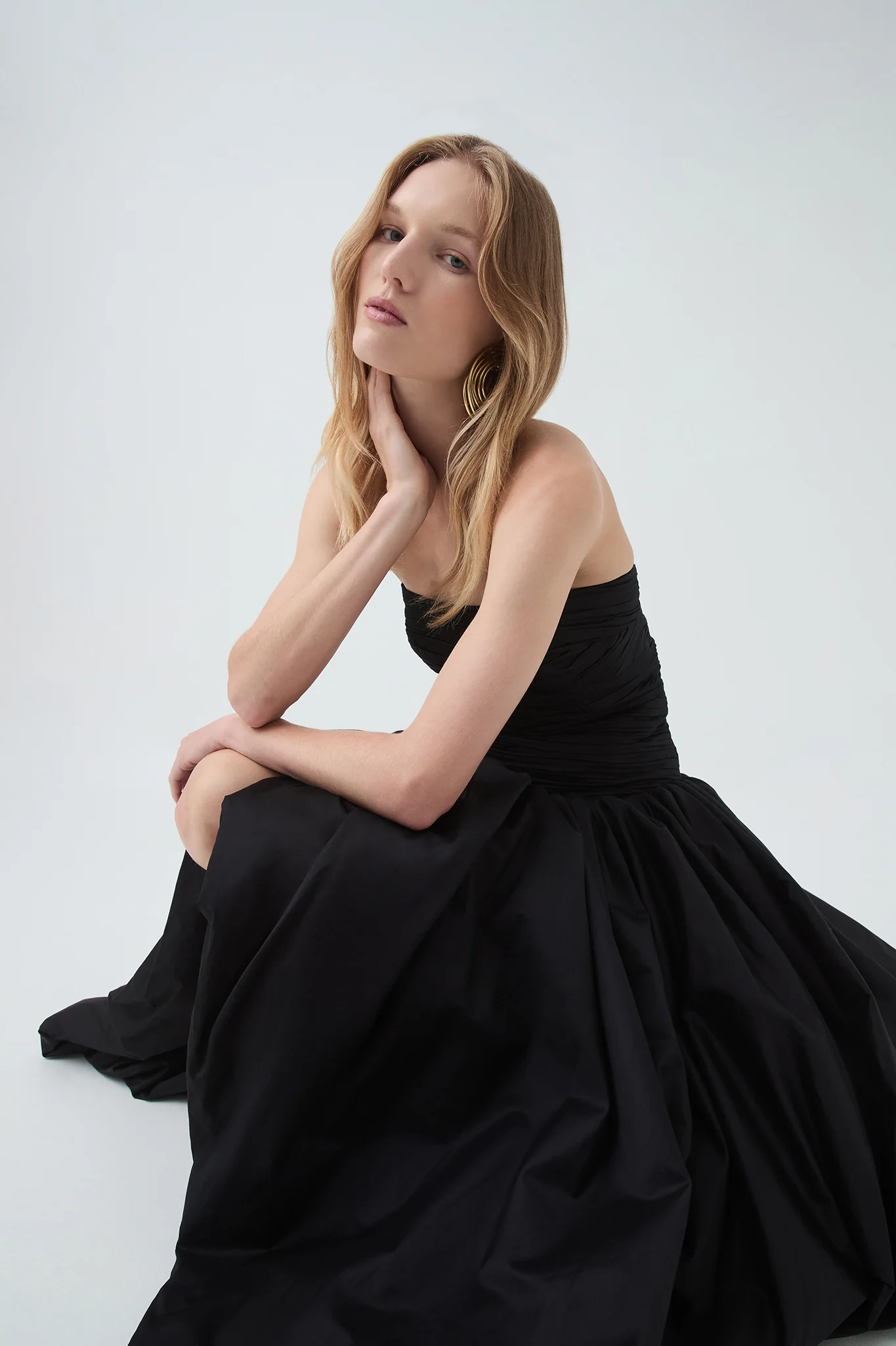 Violette Bubble Hem Maxi Drs - Image 7
