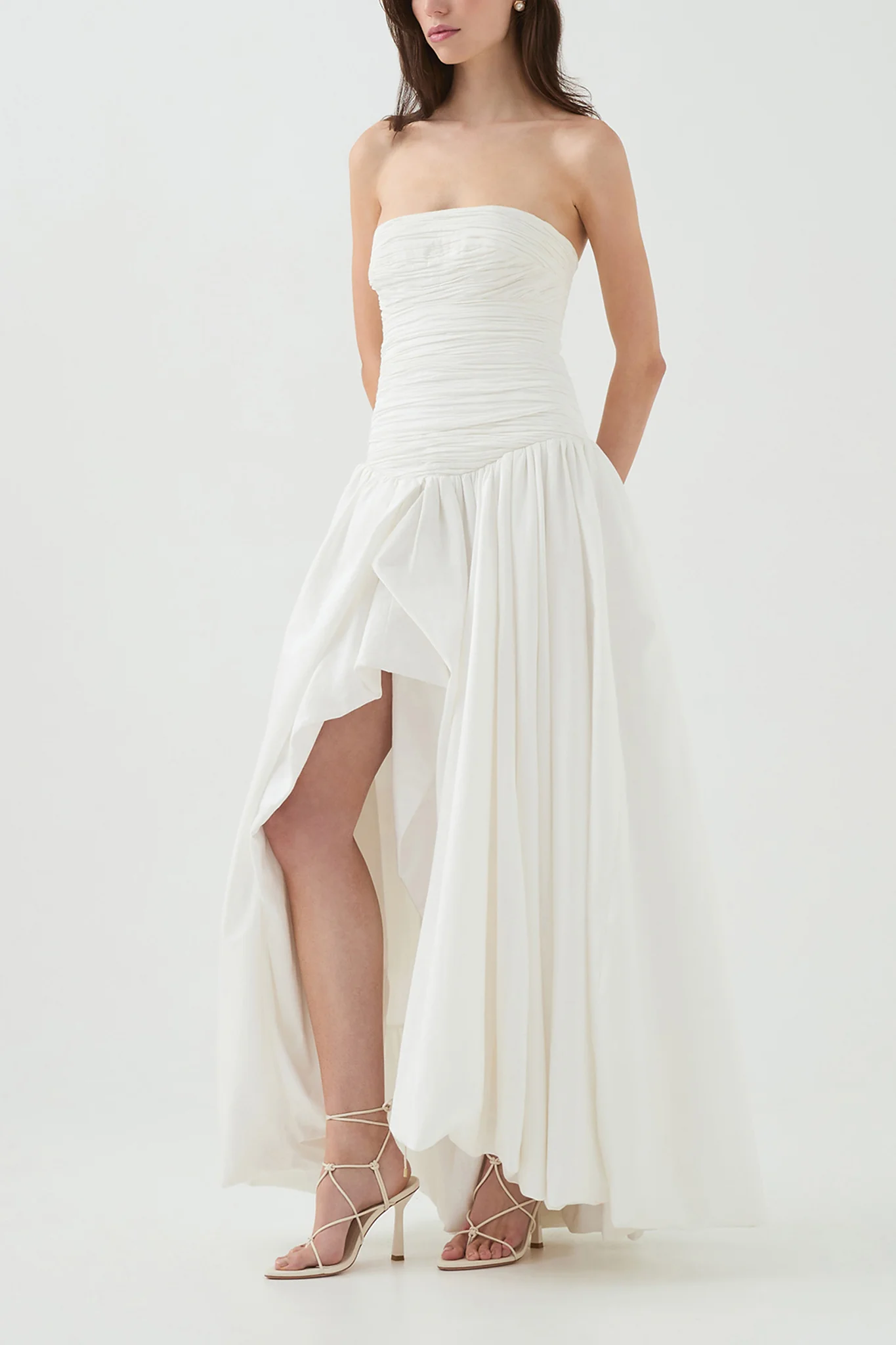 Violette Bubble Hem Maxi Drs - Image 5