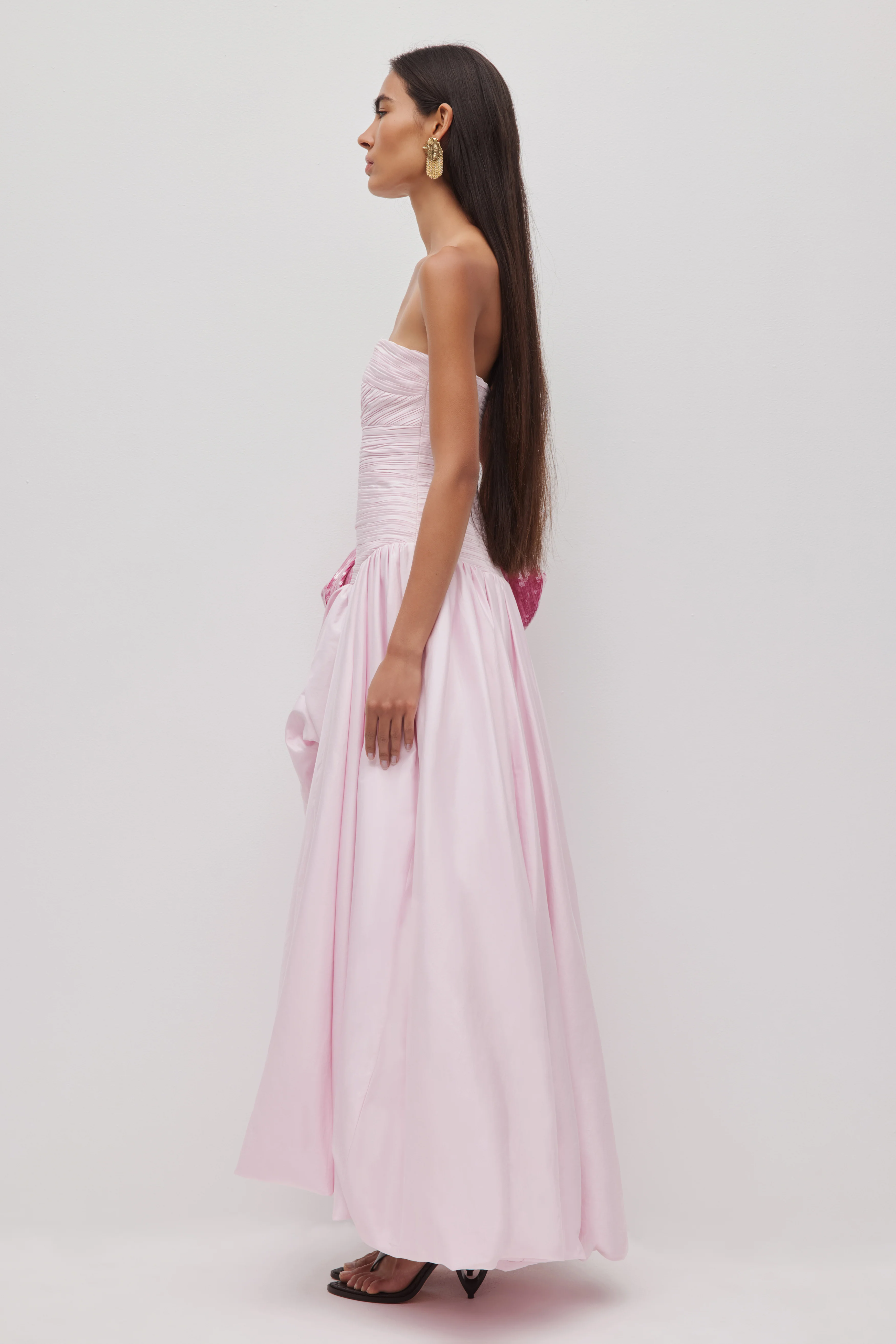 Violette Bubble Hem Maxi Drs - Image 13