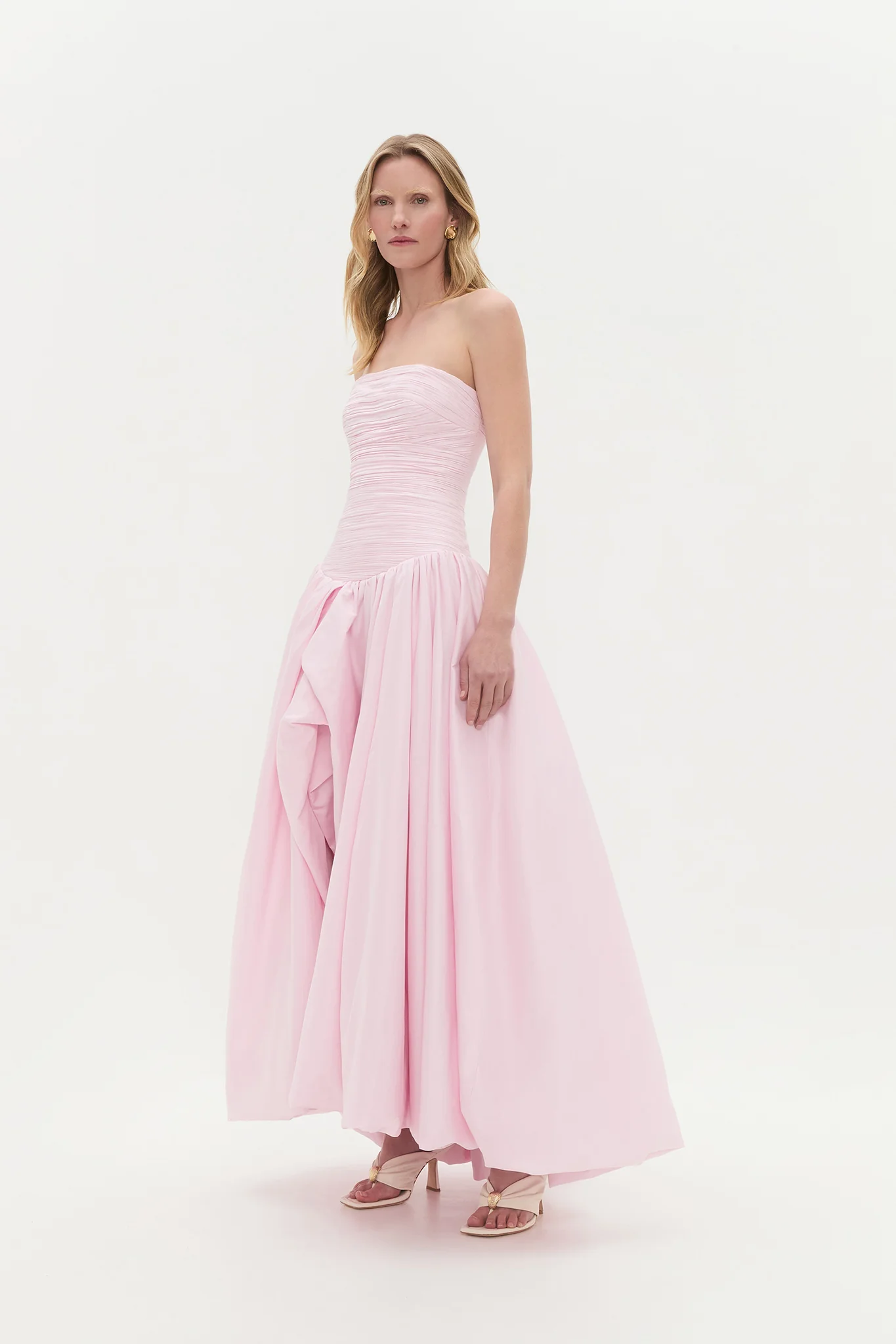 Violette Bubble Hem Maxi Drs - Image 5