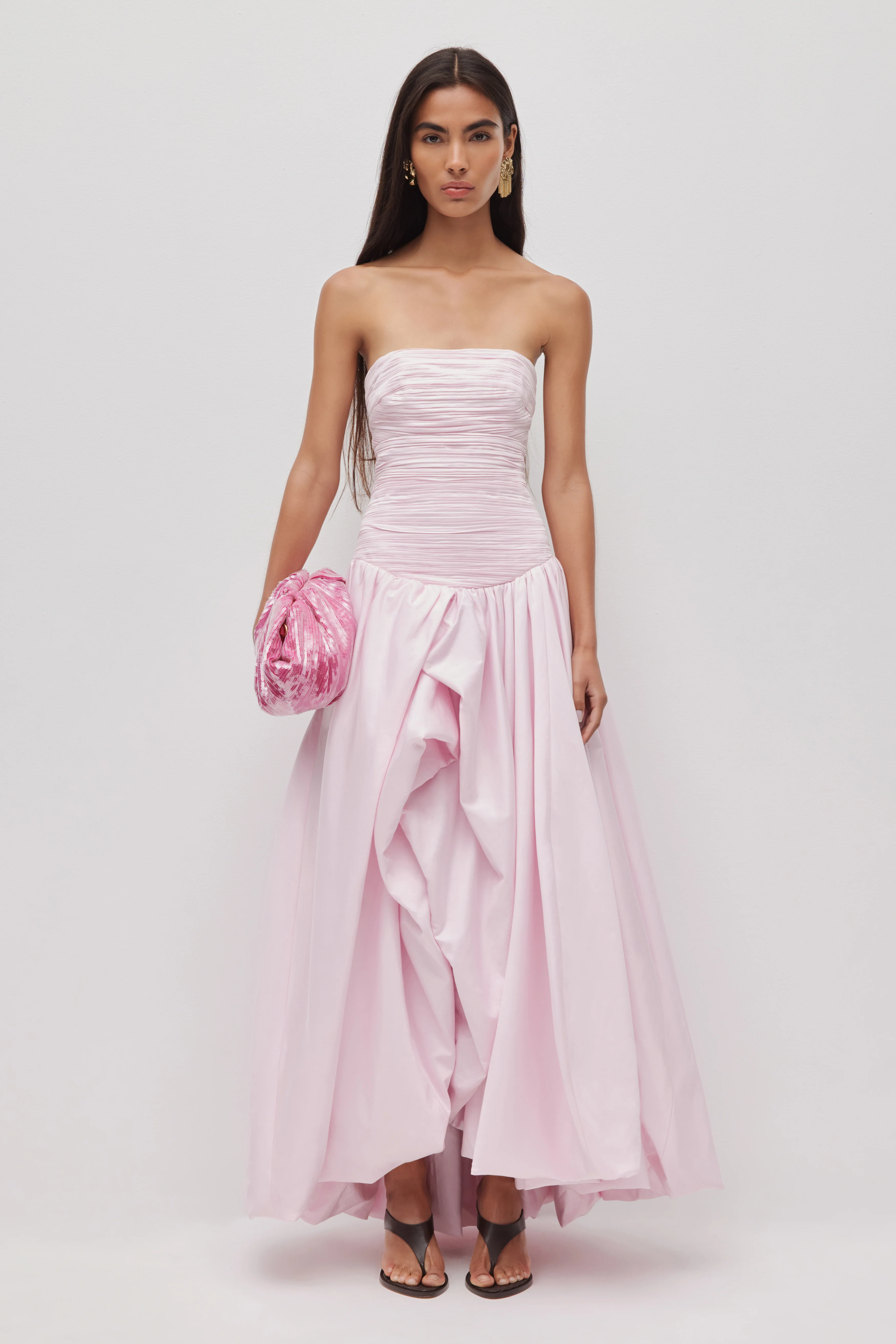Violette Bubble Hem Maxi Drs - Image 8
