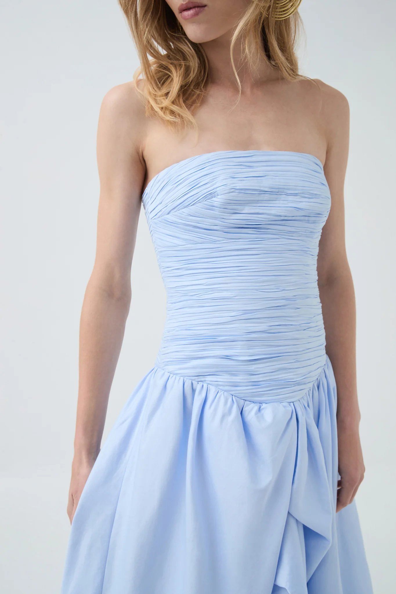 Violette Bubble Hem Maxi Dress - Image 3