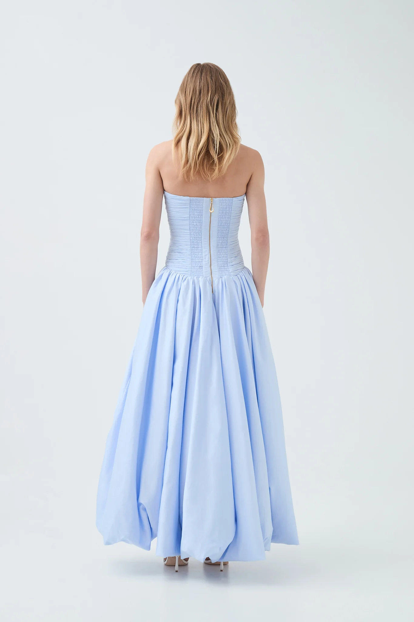 Violette Bubble Hem Maxi Dress - Image 4