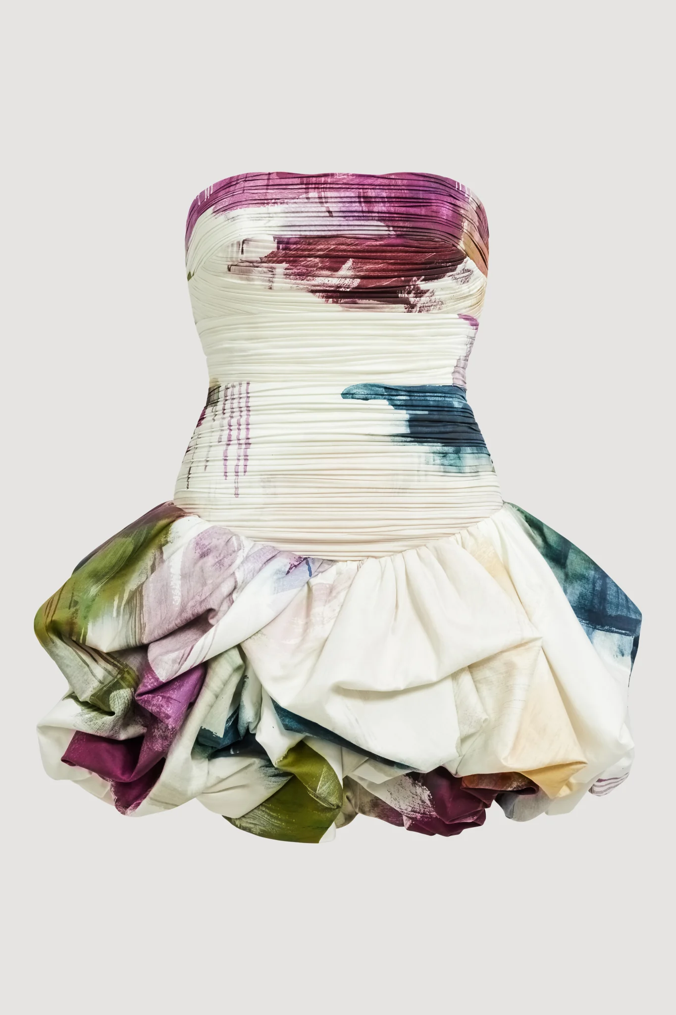 Violette Bubble Hem Mini Dress - Image 2