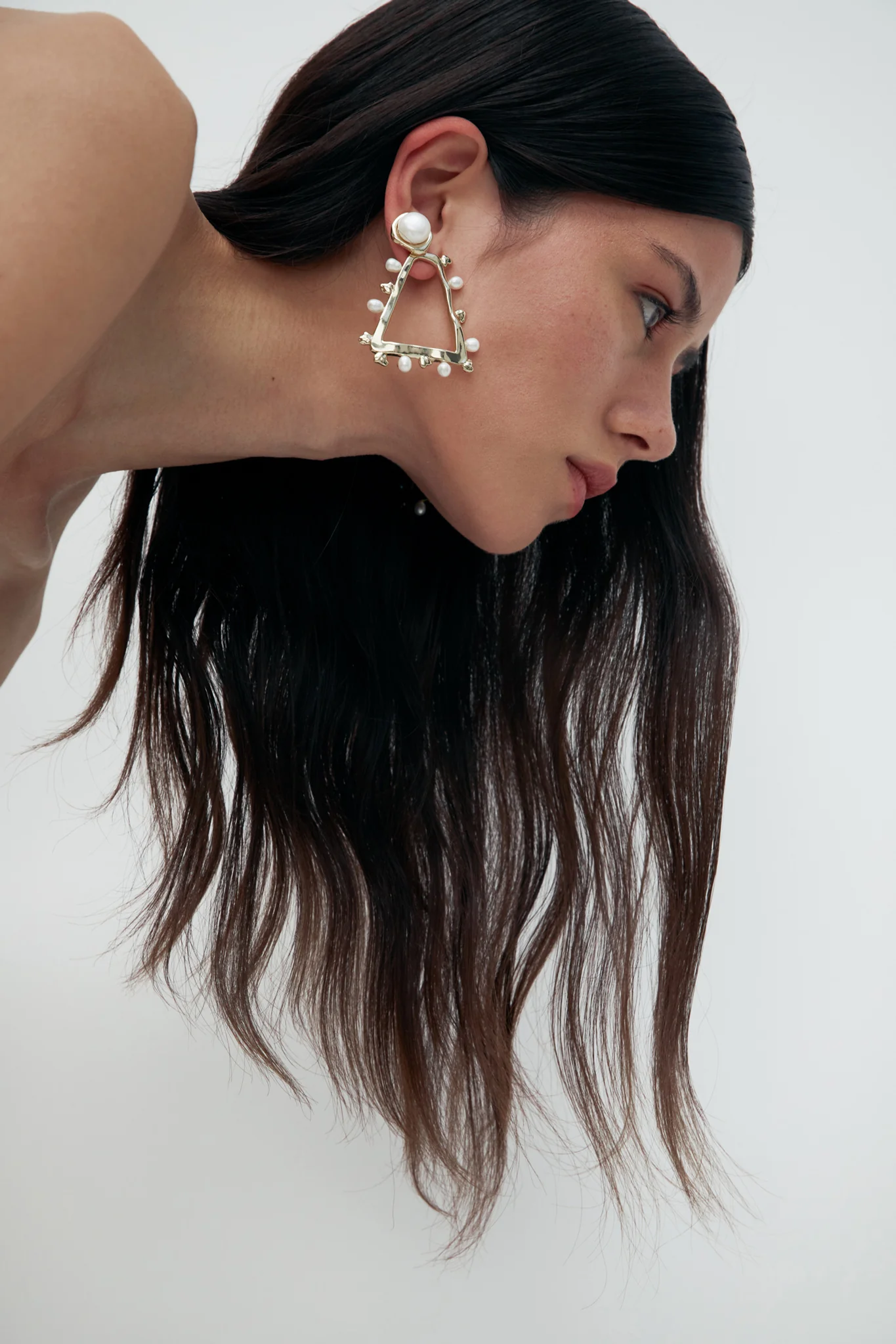 Vitality Pearl Stud Earring - Image 2