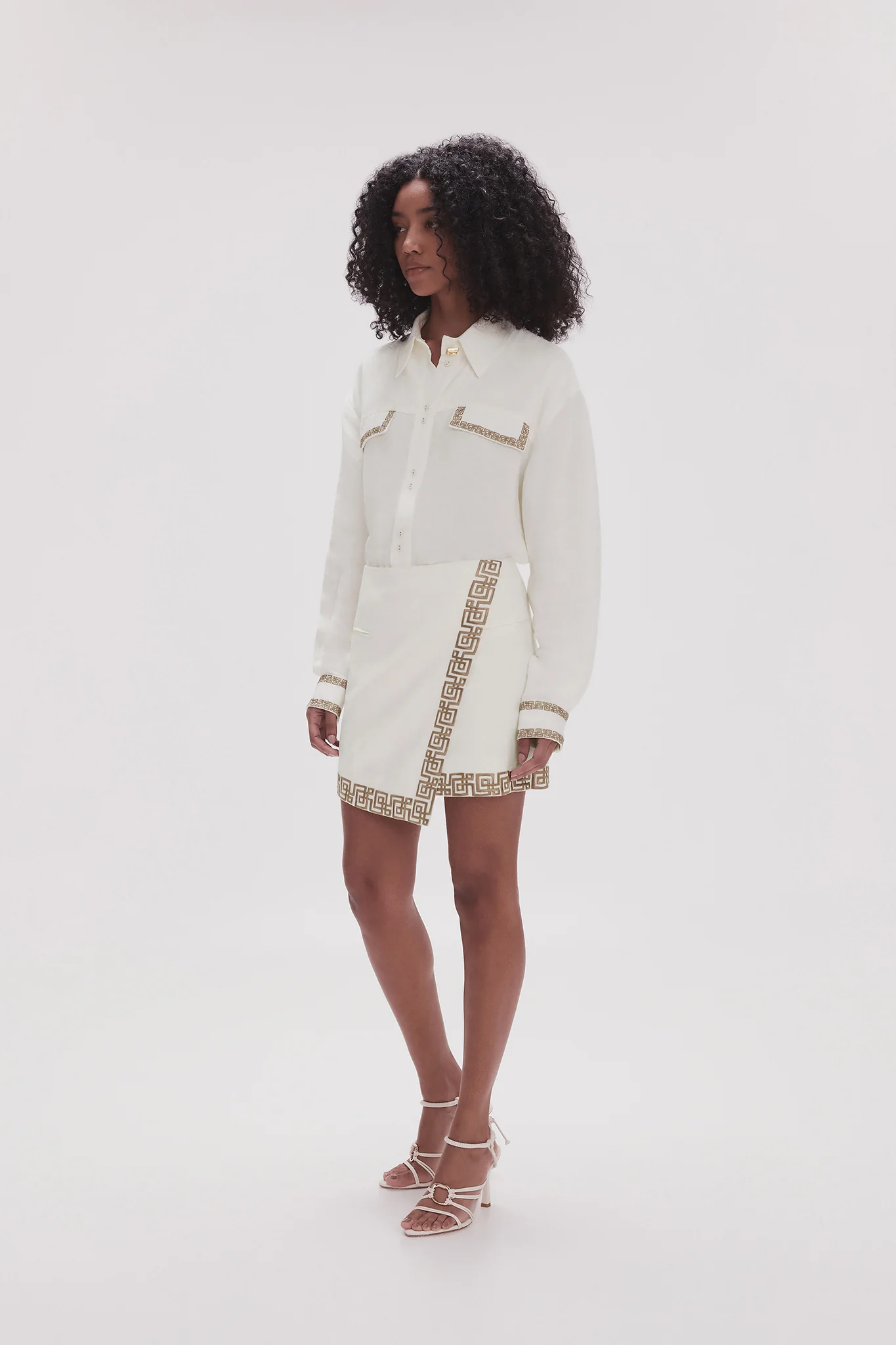 Voyager Embroidered Mini Skirt - Image 5