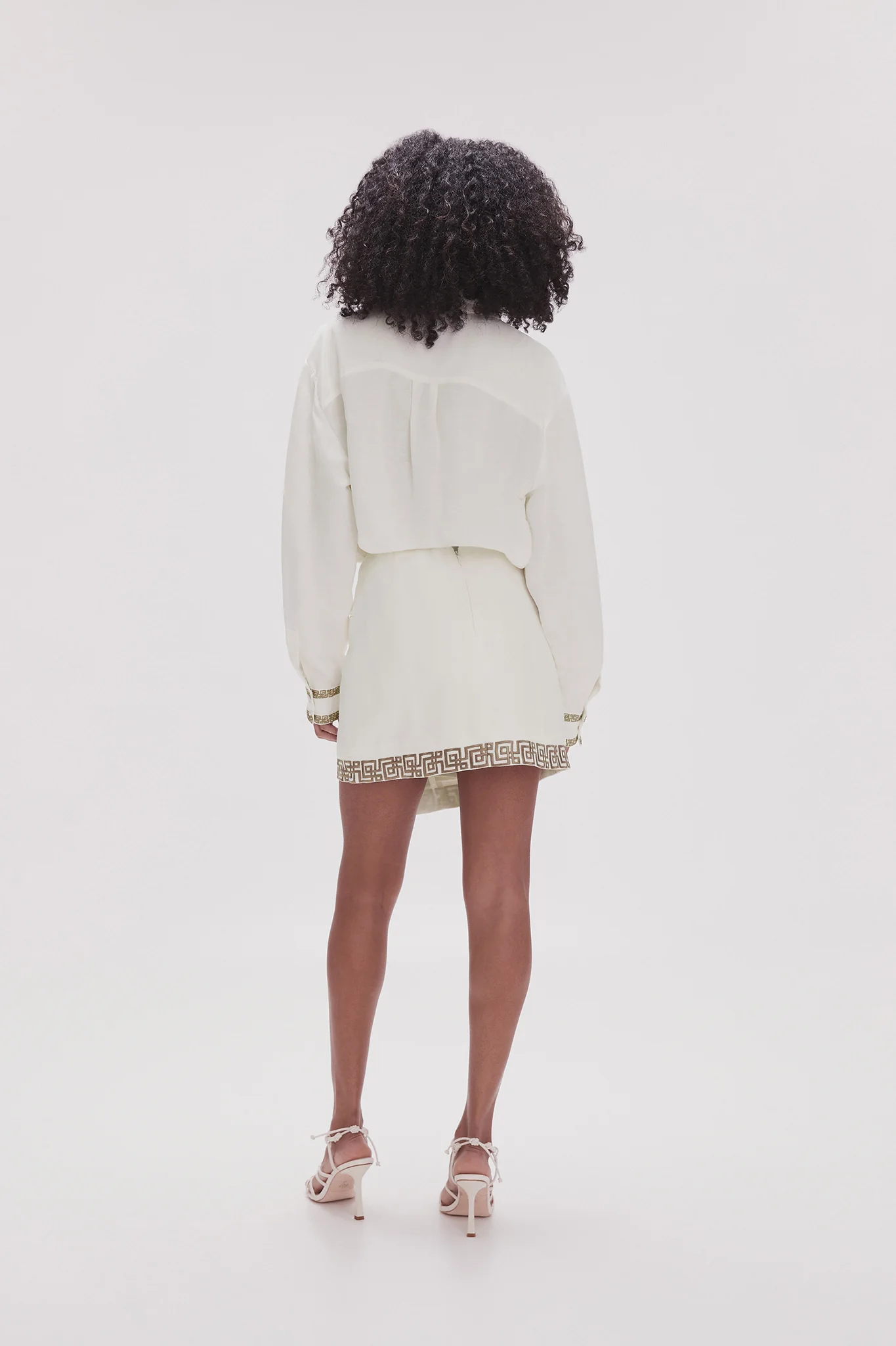 Voyager Embroidered Mini Skirt - Image 6
