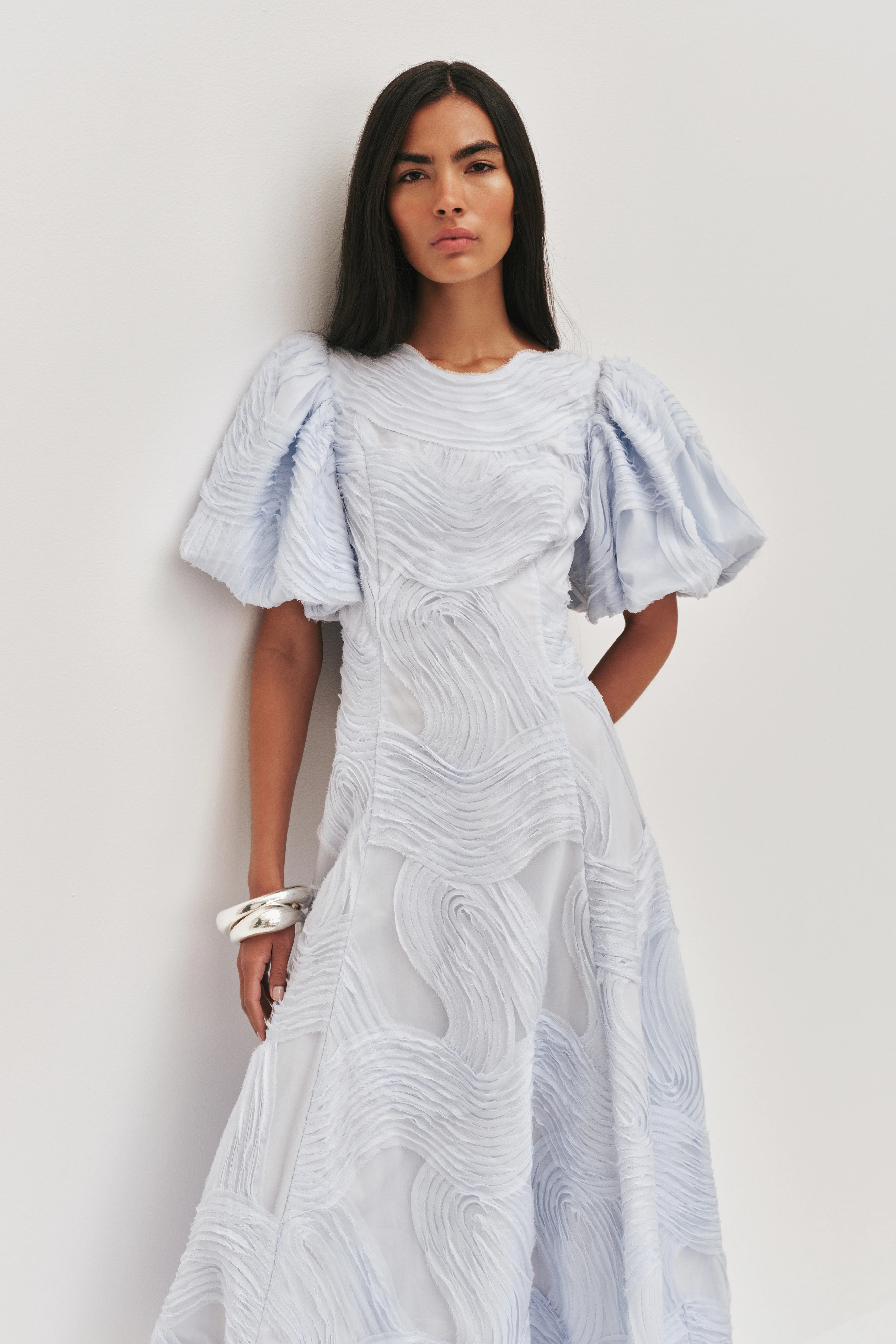 Wave Midi Dress - Image 4