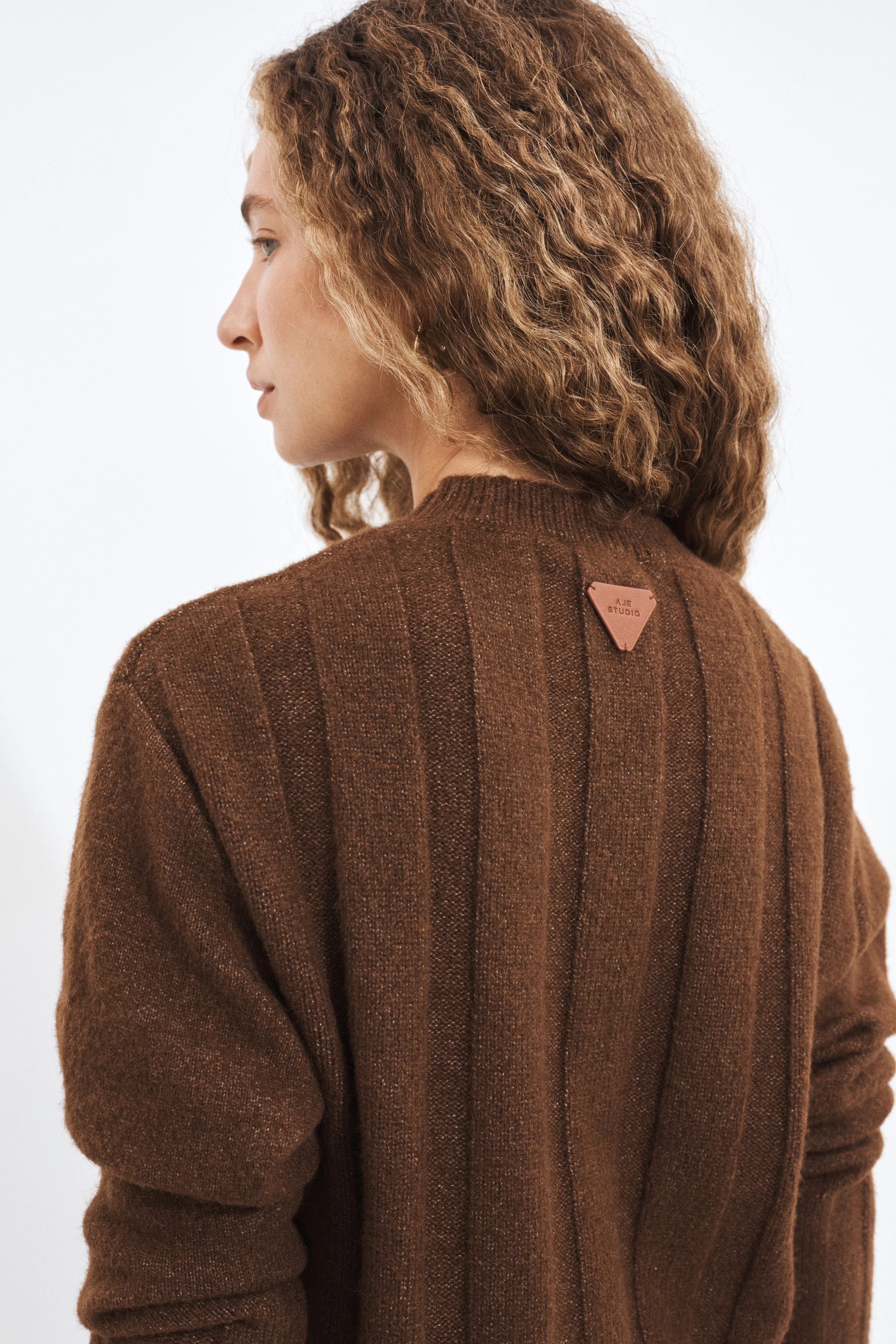 Wide Rib Knit Jumper - Image 4