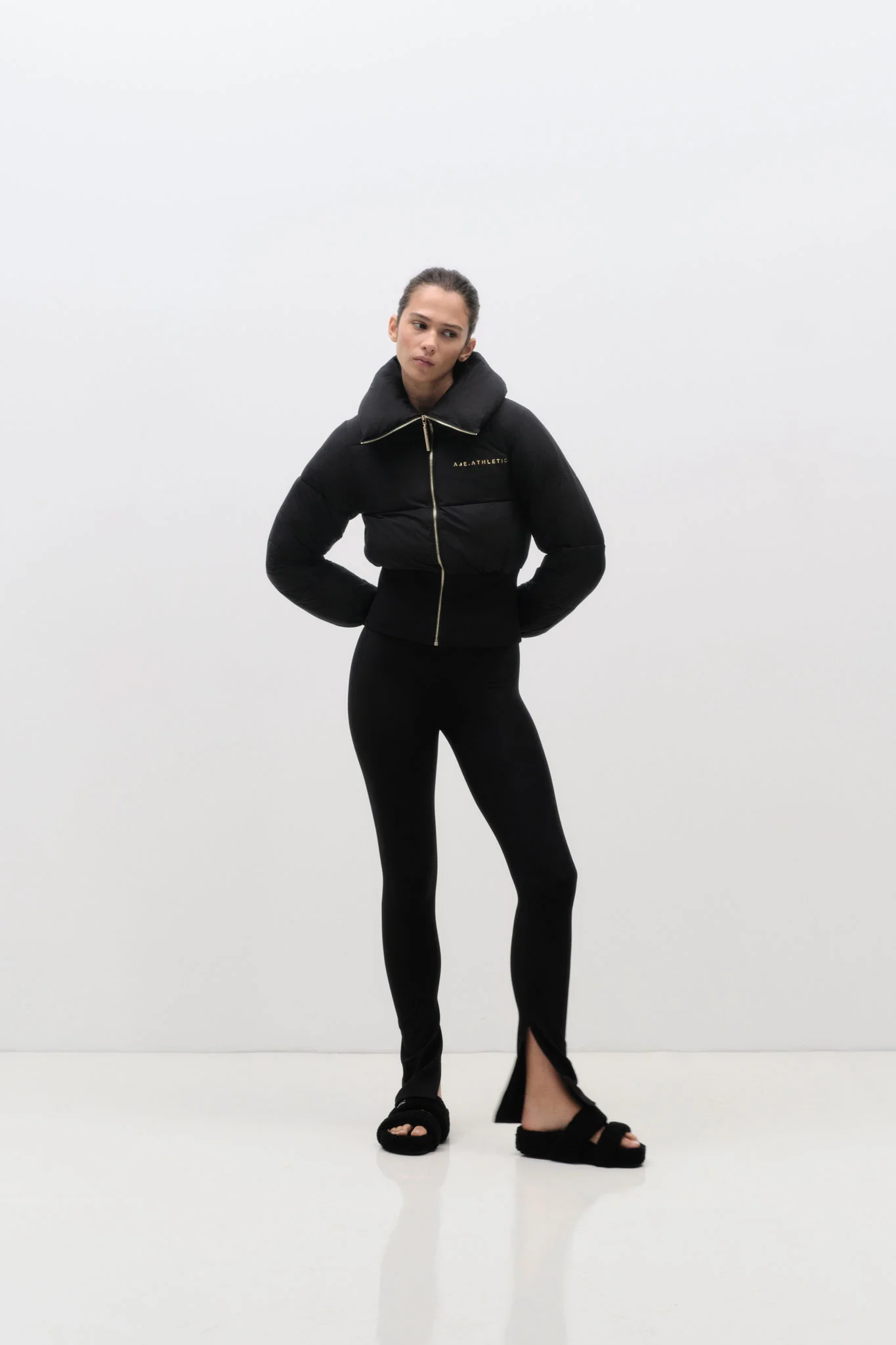 Wide Rib Puffer Jacket 796 - Image 9