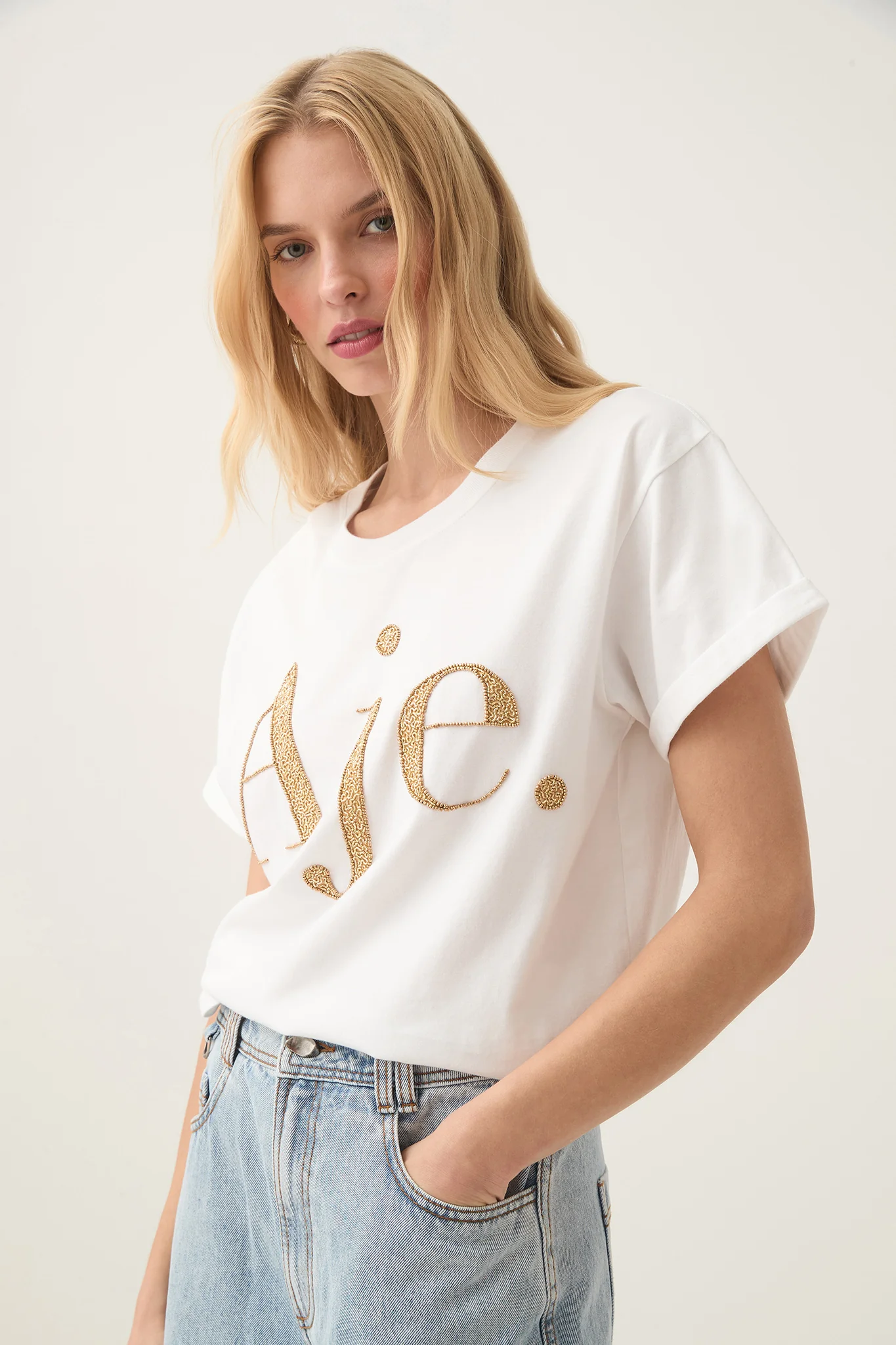 Within Embellished Logo Tee - Image 5