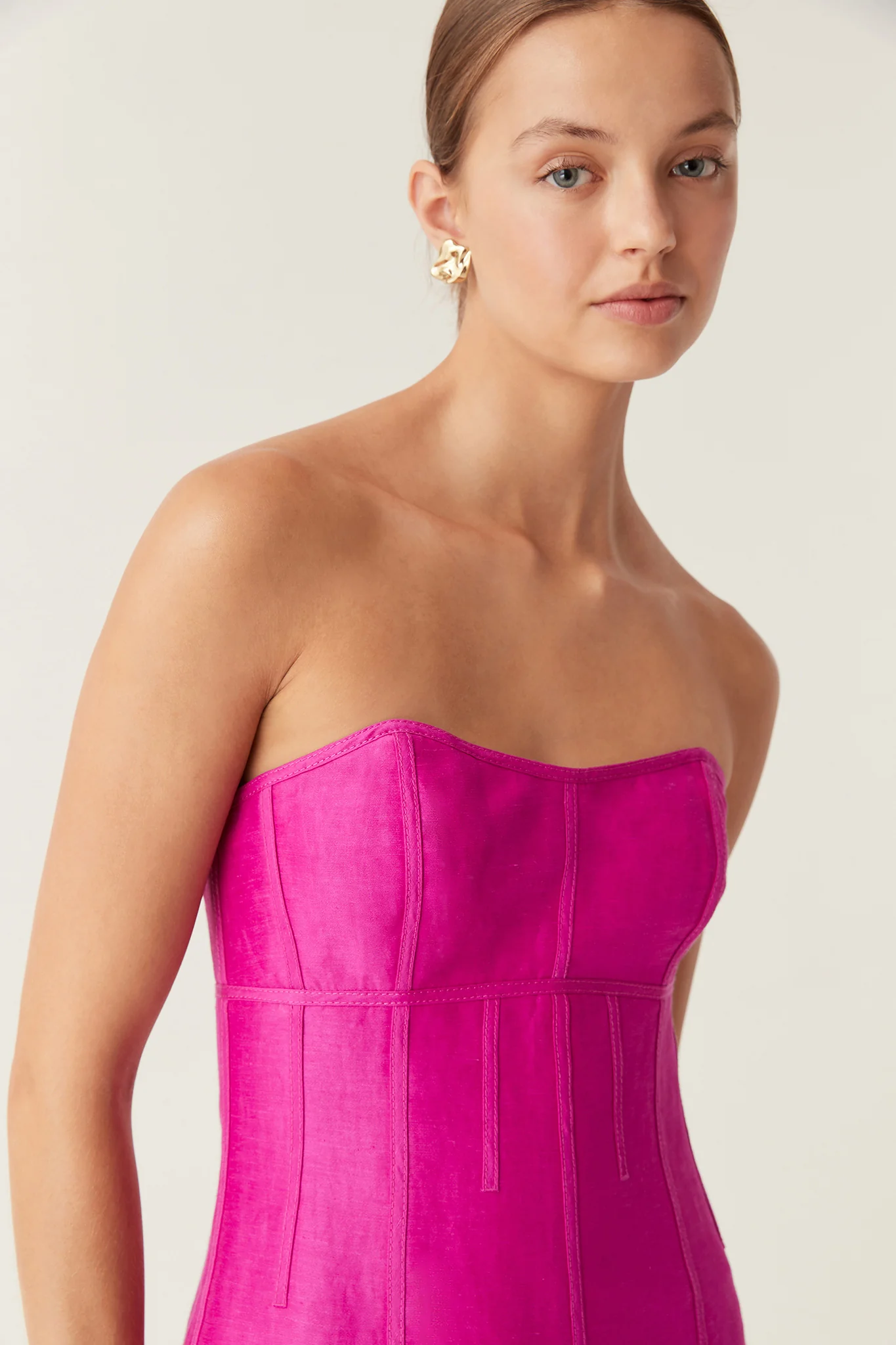 Zayla Strapless Mini Dress - Image 8