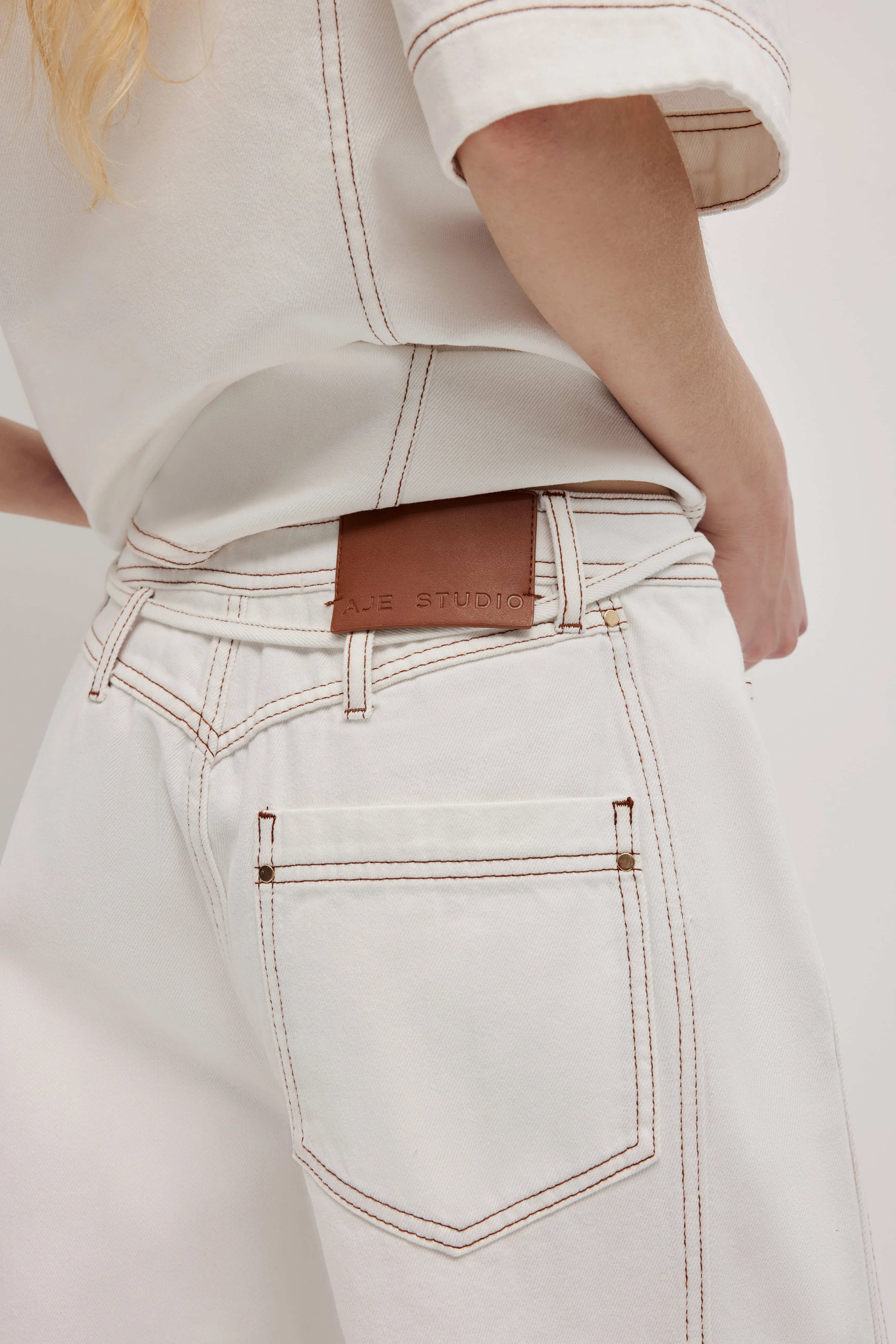 Zella Panel Denim Jean - Image 4